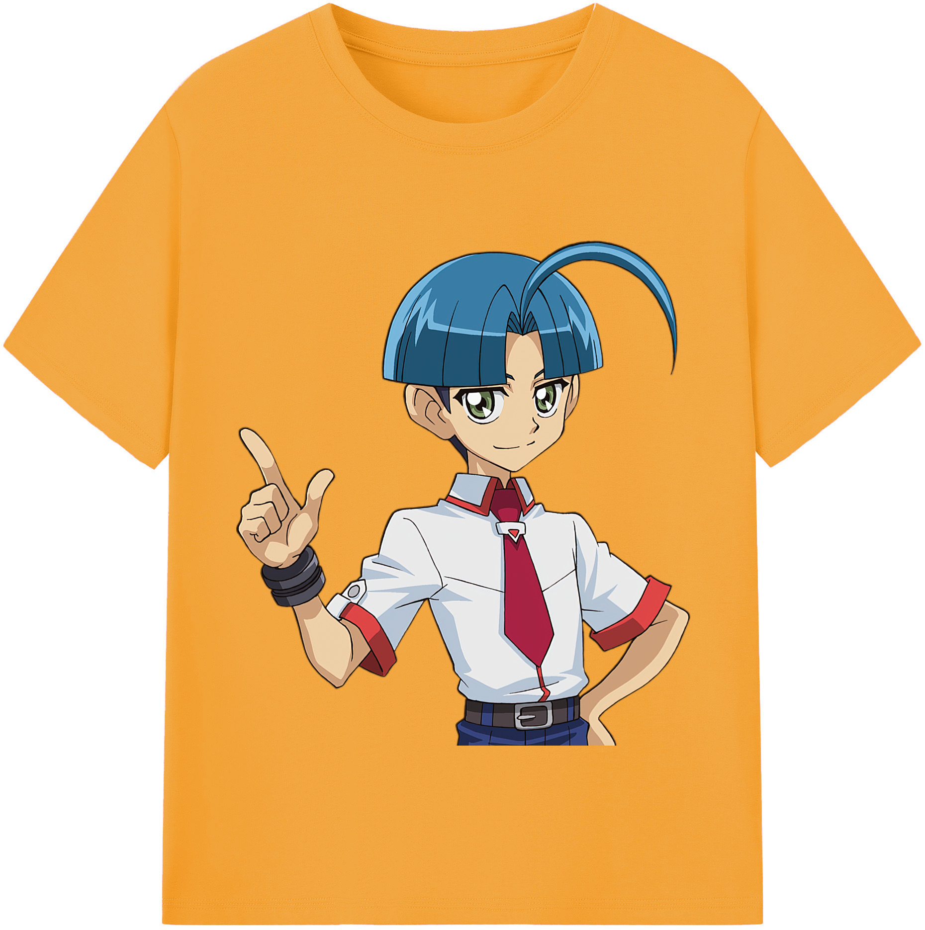 （画像用） 遊☆戯☆王 Yu-Gi-Oh! 綿100％半袖Tシャツ（フロントプリント）