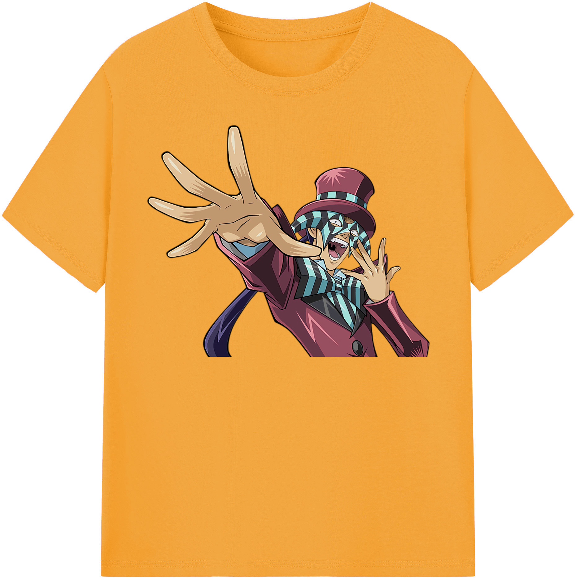 （画像用） 遊☆戯☆王 Yu-Gi-Oh! 綿100％半袖Tシャツ（フロントプリント）