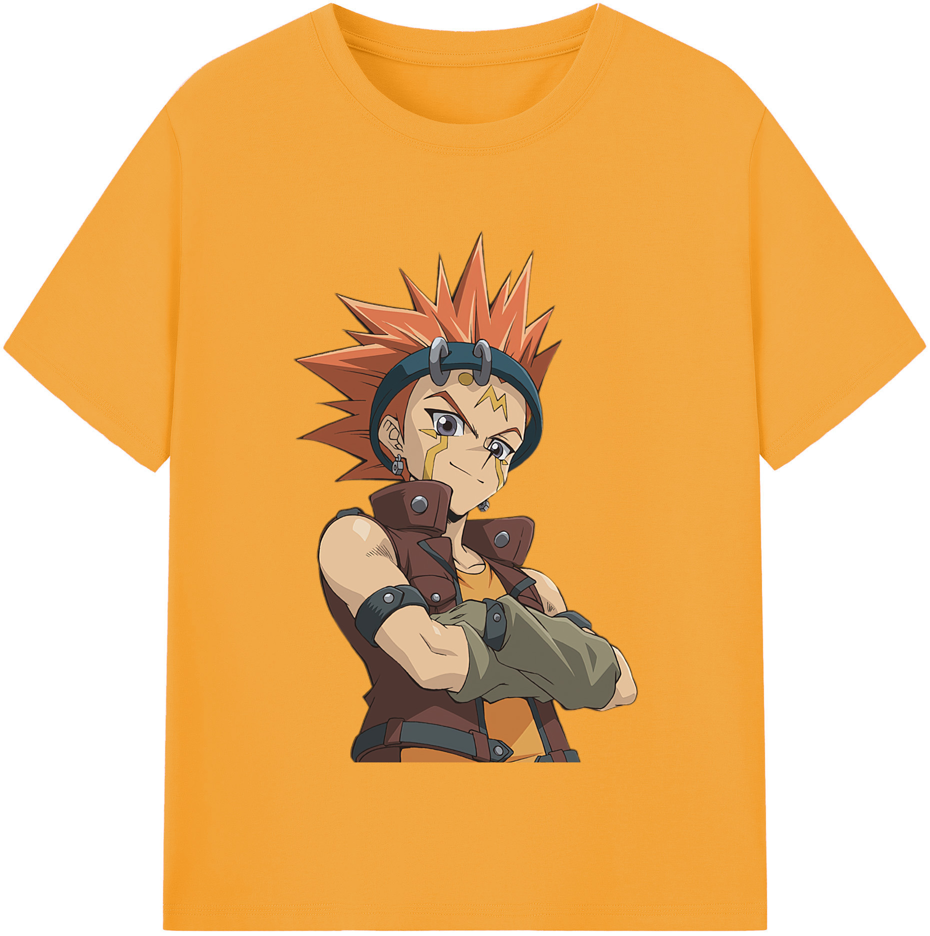 （画像用） 遊☆戯☆王 Yu-Gi-Oh! 綿100％半袖Tシャツ（フロントプリント）