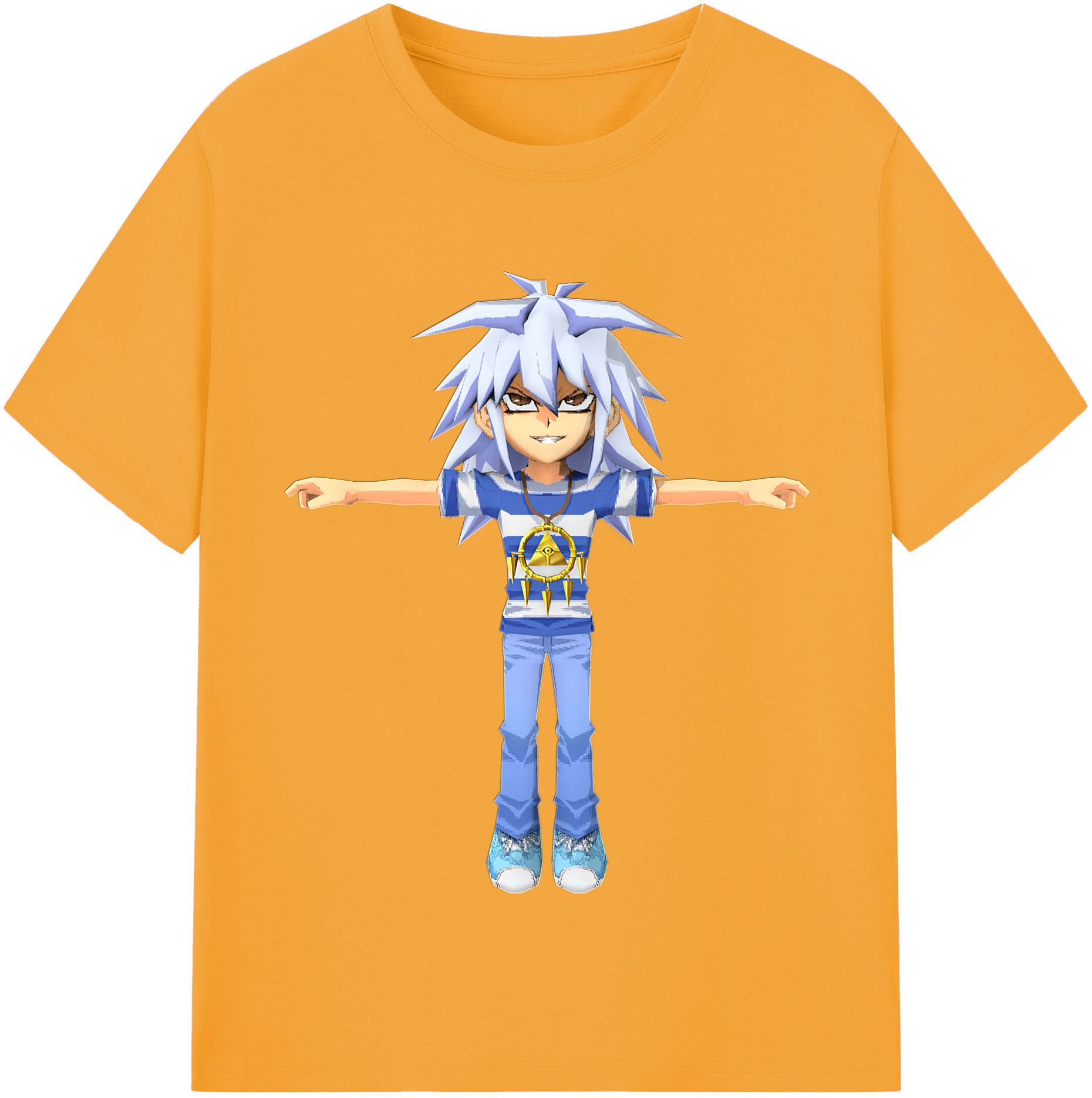 （画像用） 遊☆戯☆王 Yu-Gi-Oh! 綿100％半袖Tシャツ（フロントプリント）