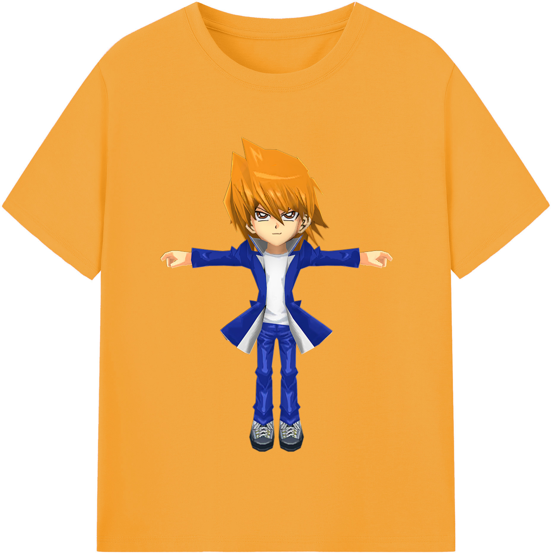 （画像用） 遊☆戯☆王 Yu-Gi-Oh! 綿100％半袖Tシャツ（フロントプリント）