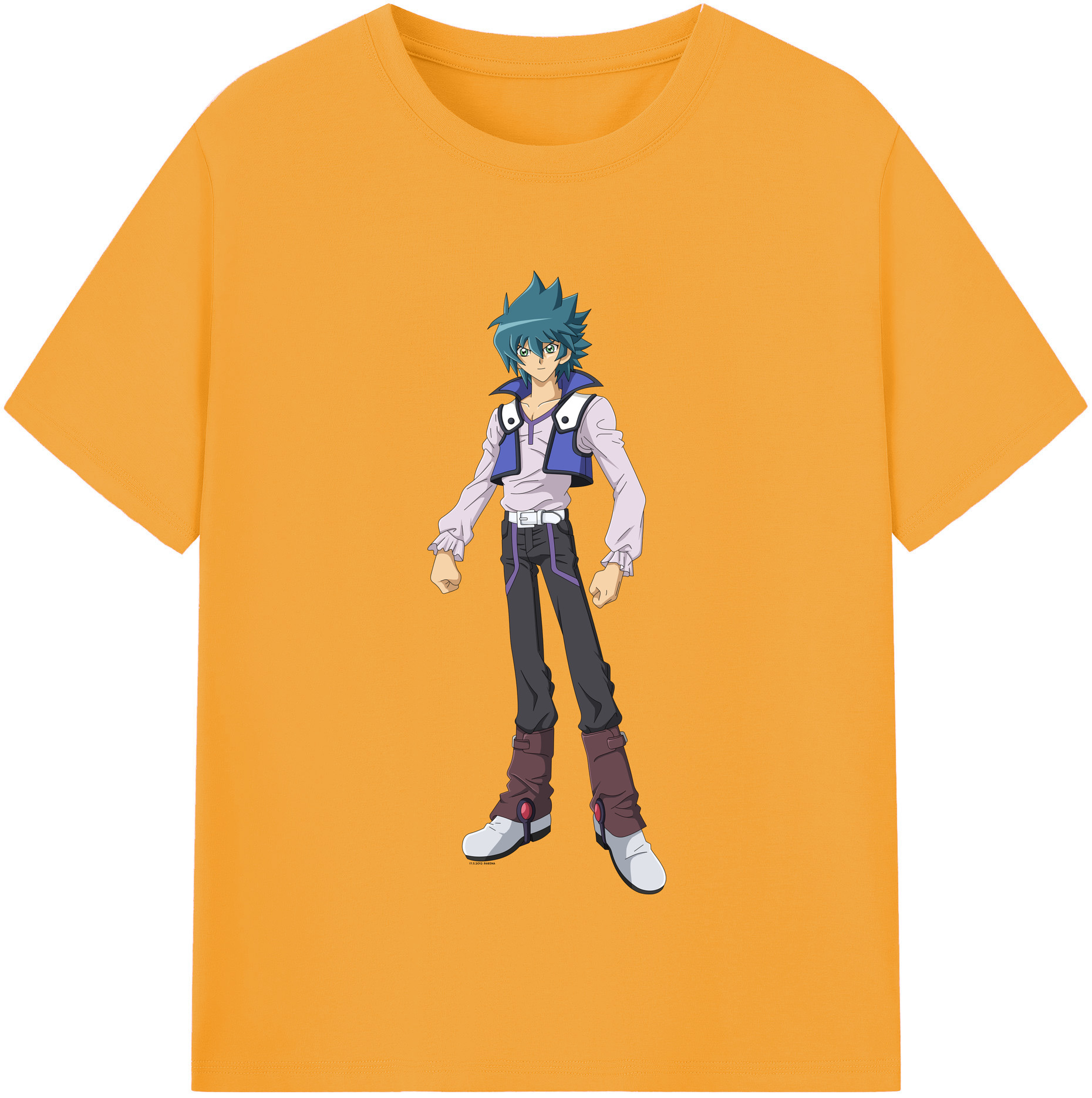 （画像用） 遊☆戯☆王 Yu-Gi-Oh! 綿100％半袖Tシャツ（フロントプリント）