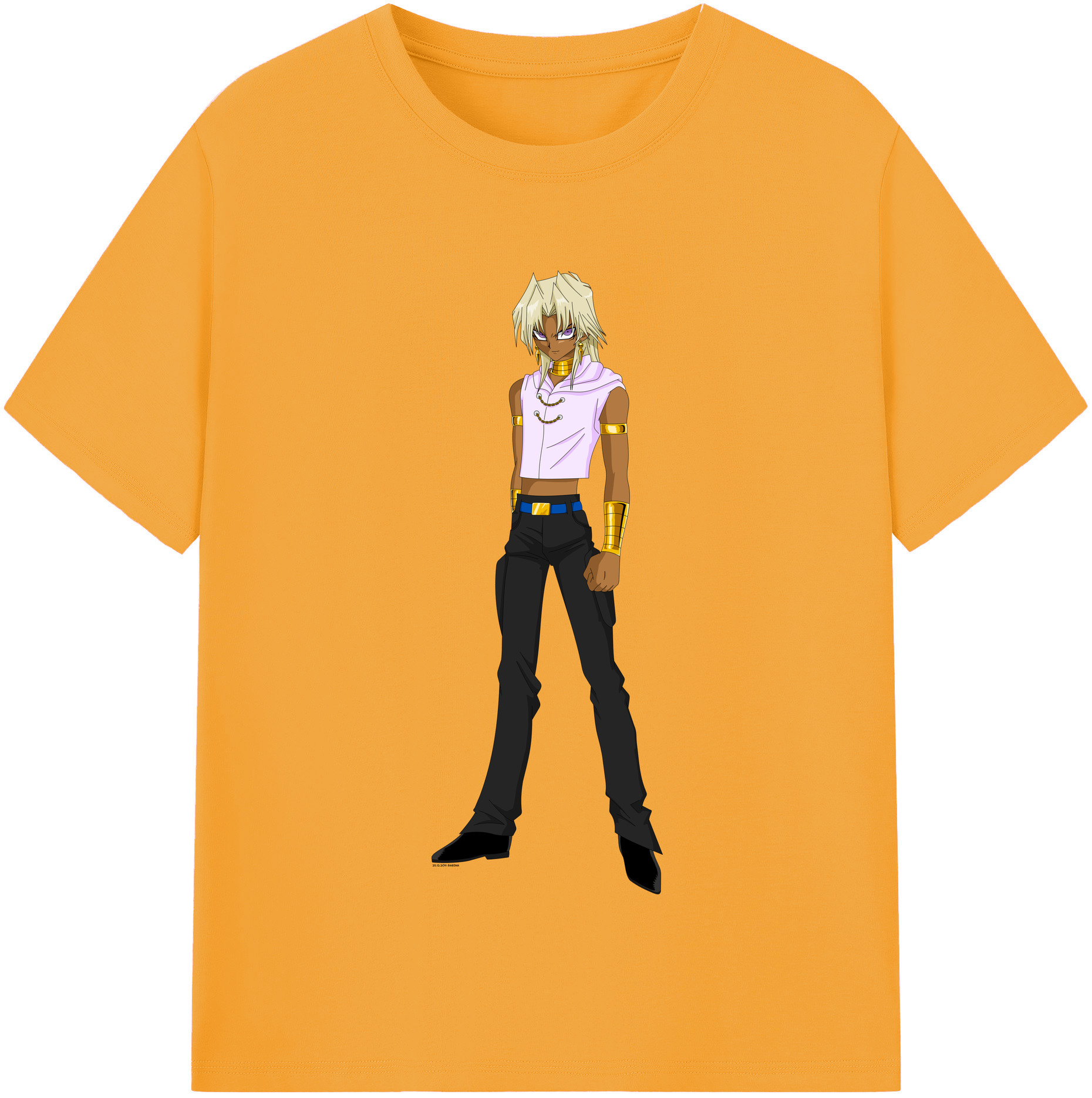 （画像用） 遊☆戯☆王 Yu-Gi-Oh! 綿100％半袖Tシャツ（フロントプリント）