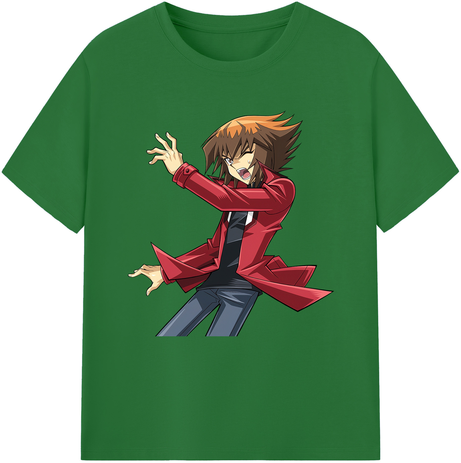 （画像用） 遊☆戯☆王 Yu-Gi-Oh! 綿100％半袖Tシャツ（フロントプリント）