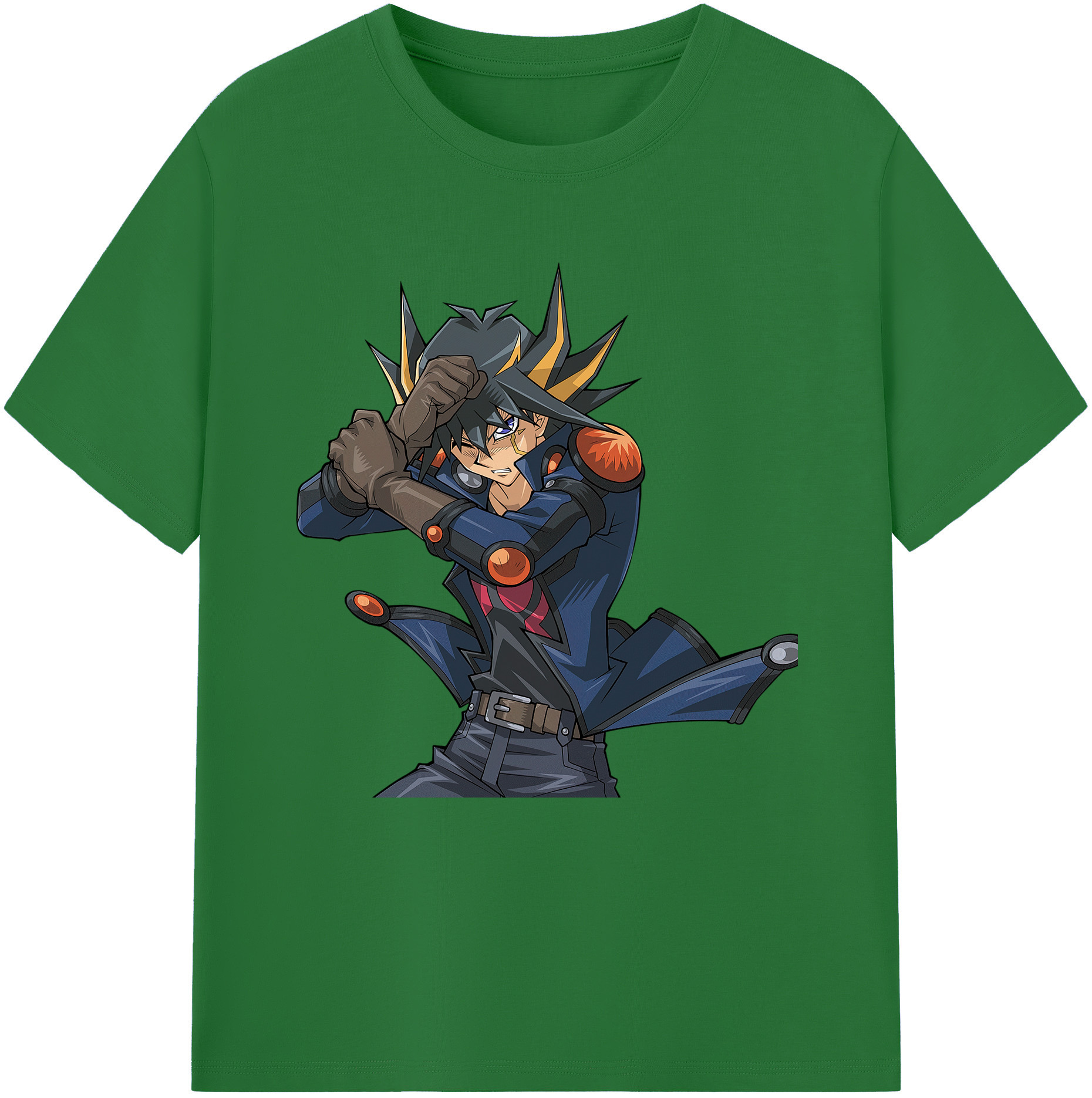 （画像用） 遊☆戯☆王 Yu-Gi-Oh! 綿100％半袖Tシャツ（フロントプリント）