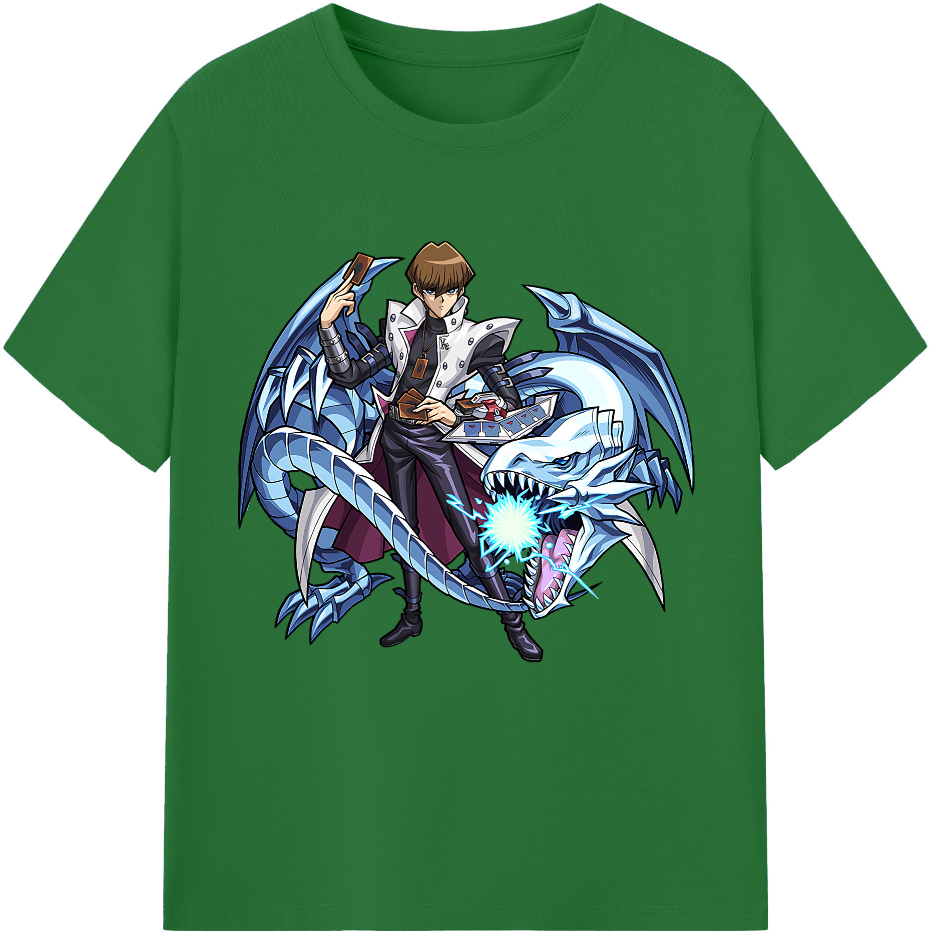（画像用） 遊☆戯☆王 Yu-Gi-Oh! 綿100％半袖Tシャツ（フロントプリント）
