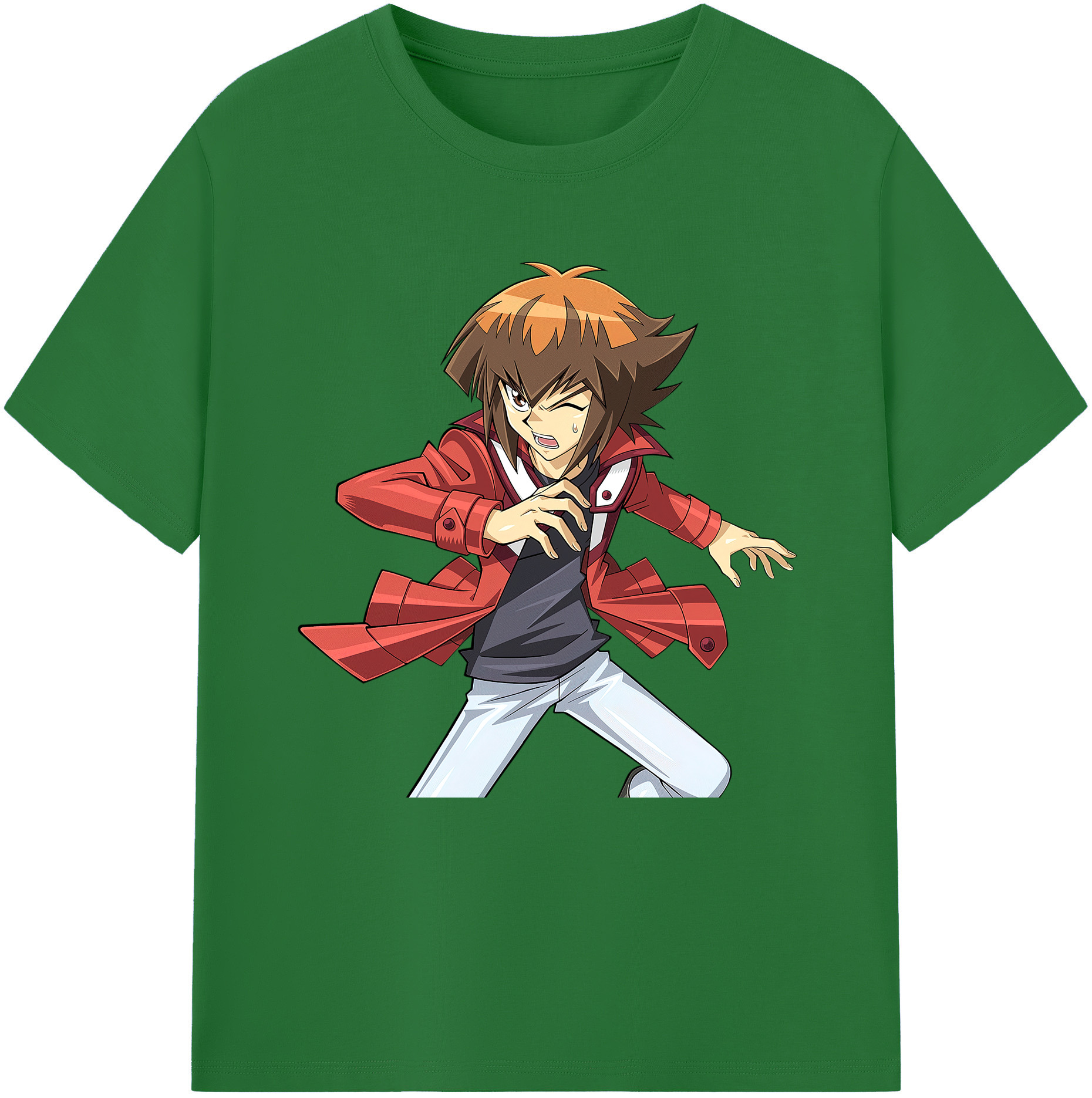 （画像用） 遊☆戯☆王 Yu-Gi-Oh! 綿100％半袖Tシャツ（フロントプリント）