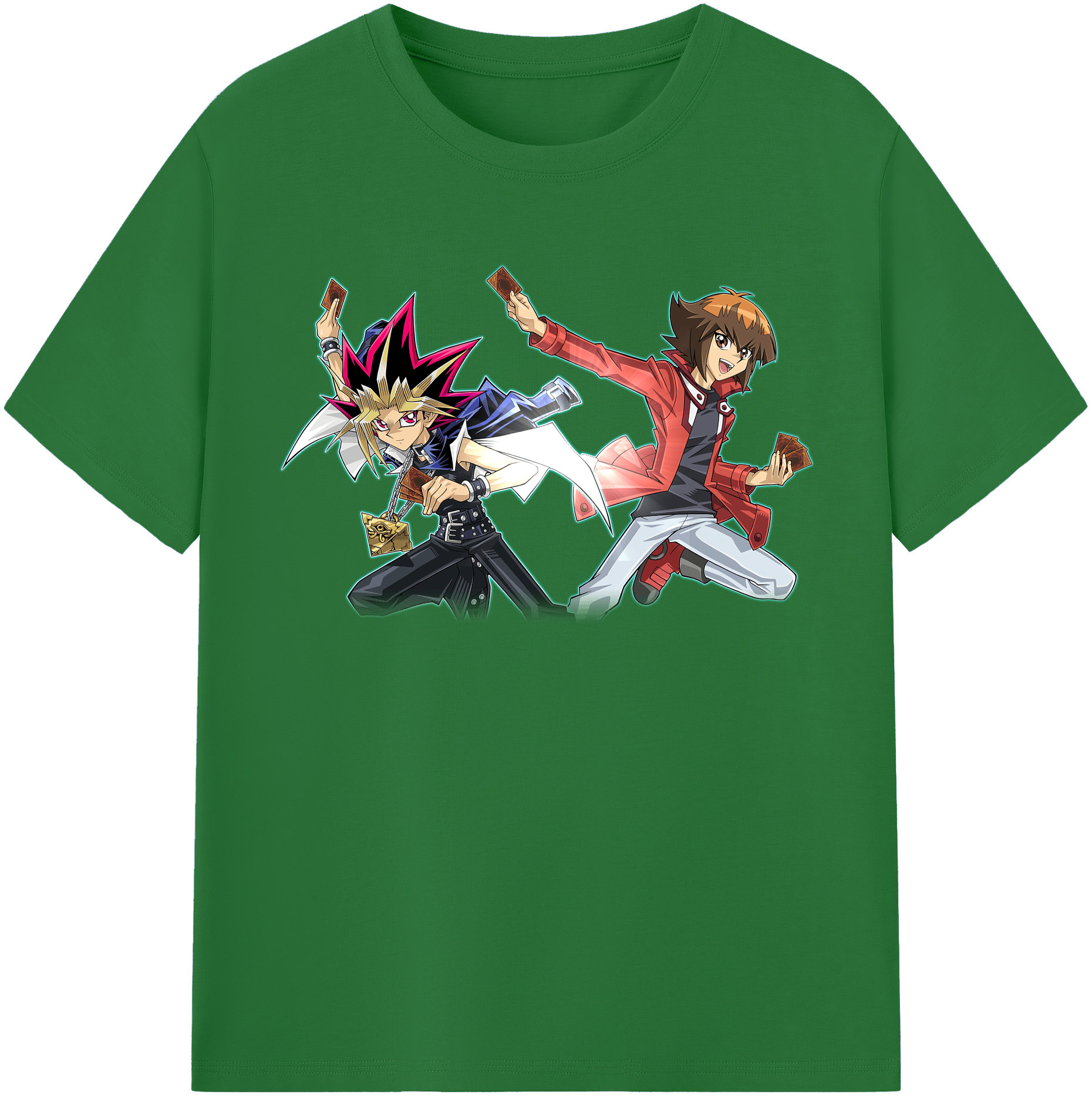 （画像用） 遊☆戯☆王 Yu-Gi-Oh! 綿100％半袖Tシャツ（フロントプリント）