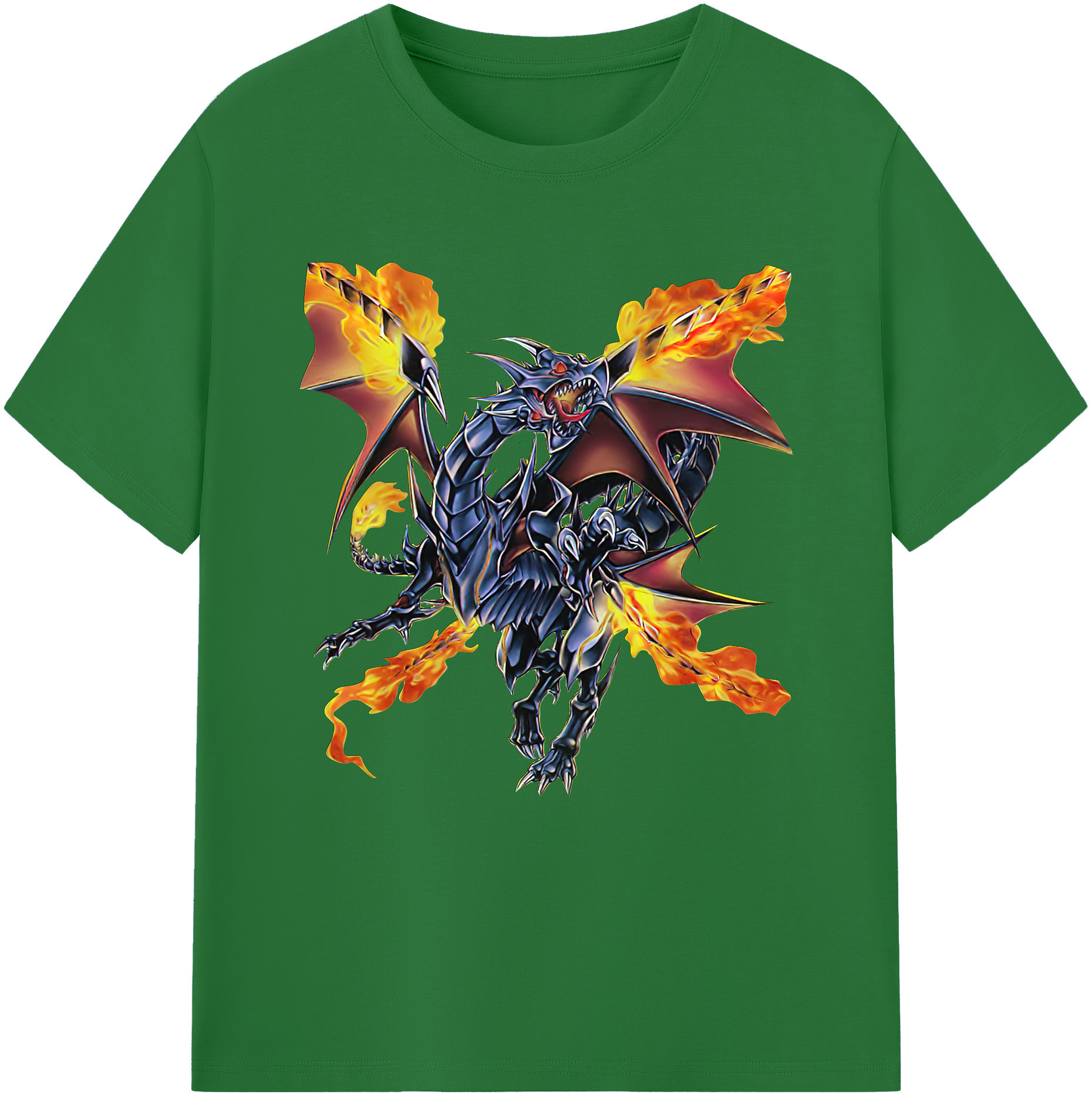 （画像用） 遊☆戯☆王 Yu-Gi-Oh! 綿100％半袖Tシャツ（フロントプリント）