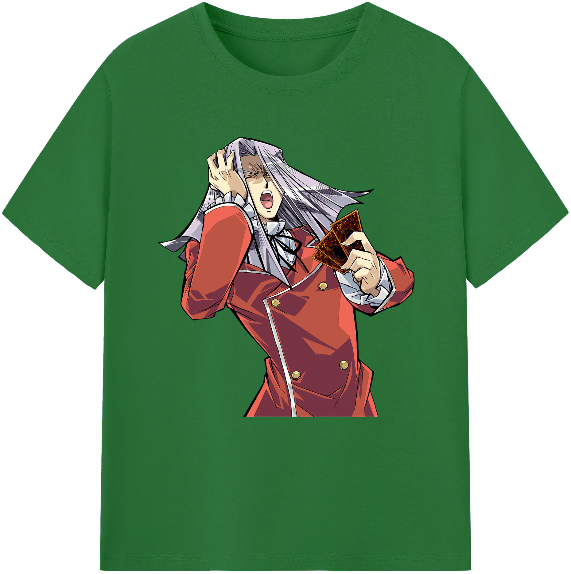 （画像用） 遊☆戯☆王 Yu-Gi-Oh! 綿100％半袖Tシャツ（フロントプリント）