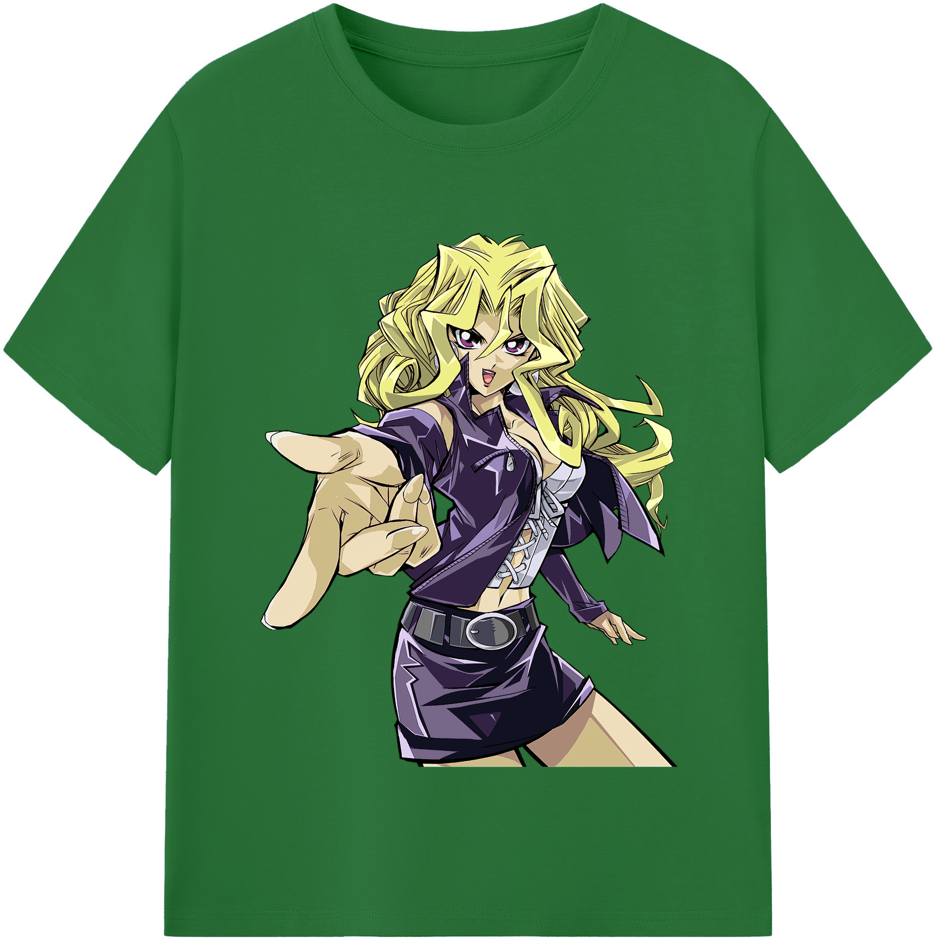 （画像用） 遊☆戯☆王 Yu-Gi-Oh! 綿100％半袖Tシャツ（フロントプリント）