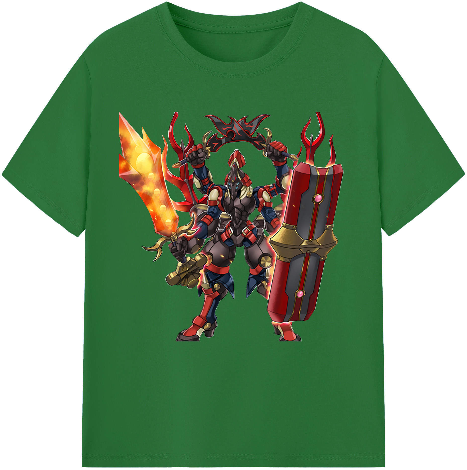 （画像用） 遊☆戯☆王 Yu-Gi-Oh! 綿100％半袖Tシャツ（フロントプリント）