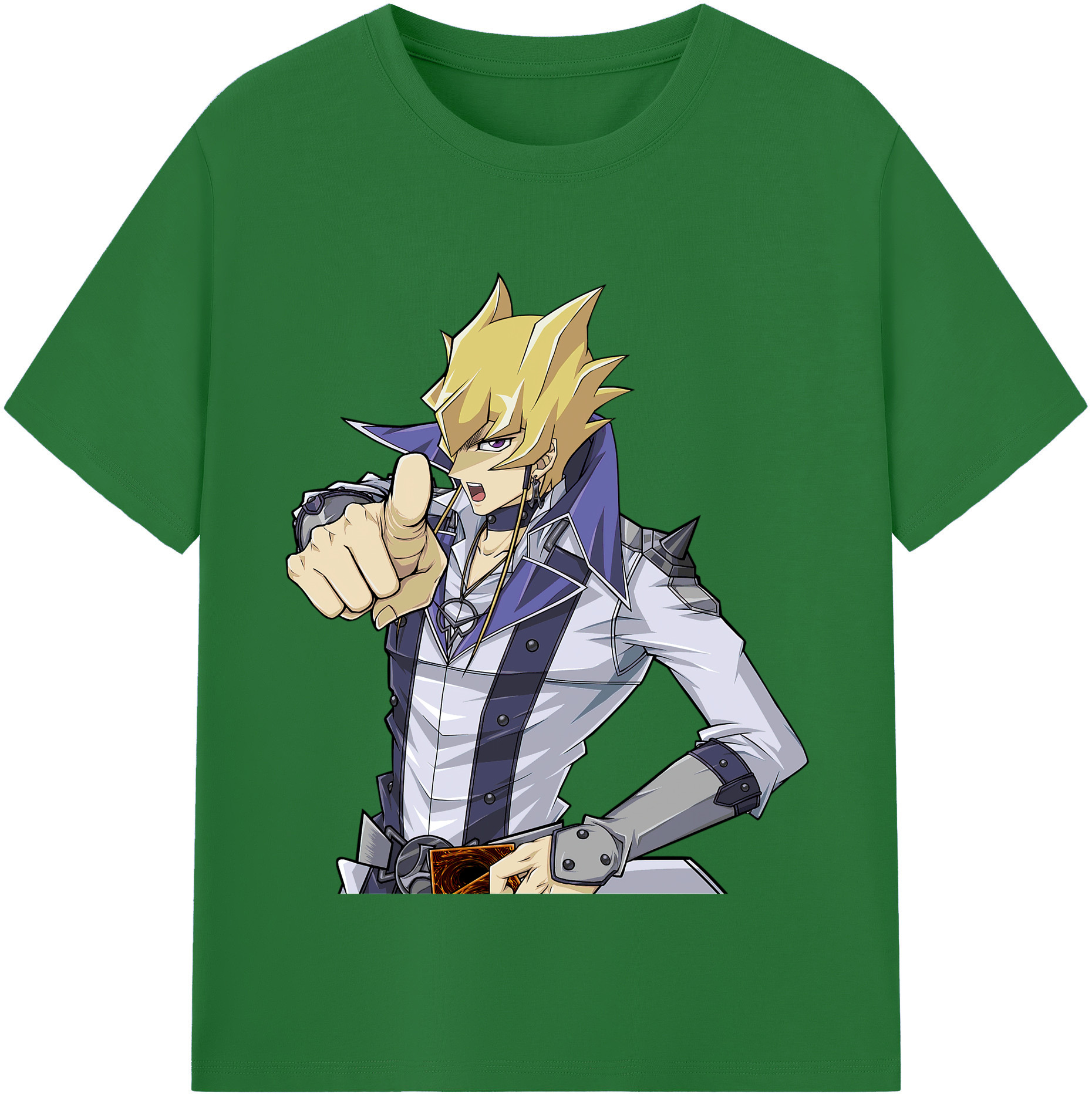 （画像用） 遊☆戯☆王 Yu-Gi-Oh! 綿100％半袖Tシャツ（フロントプリント）