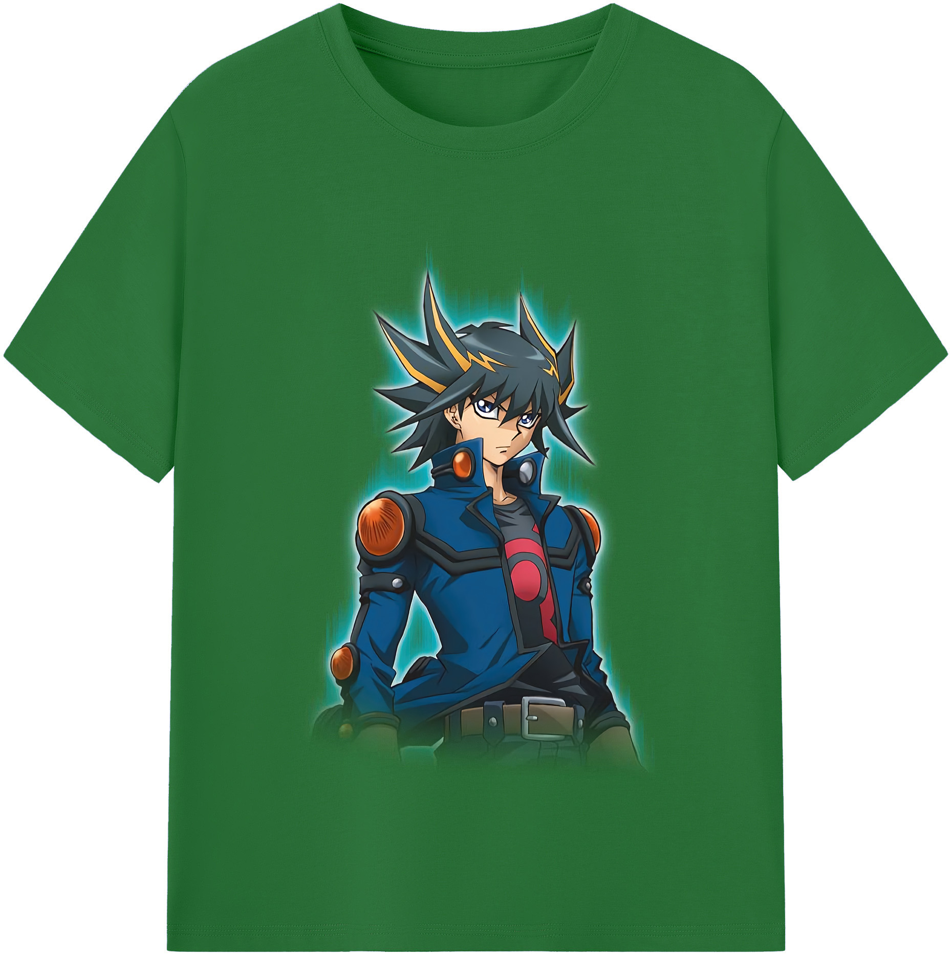 （画像用） 遊☆戯☆王 Yu-Gi-Oh! 綿100％半袖Tシャツ（フロントプリント）