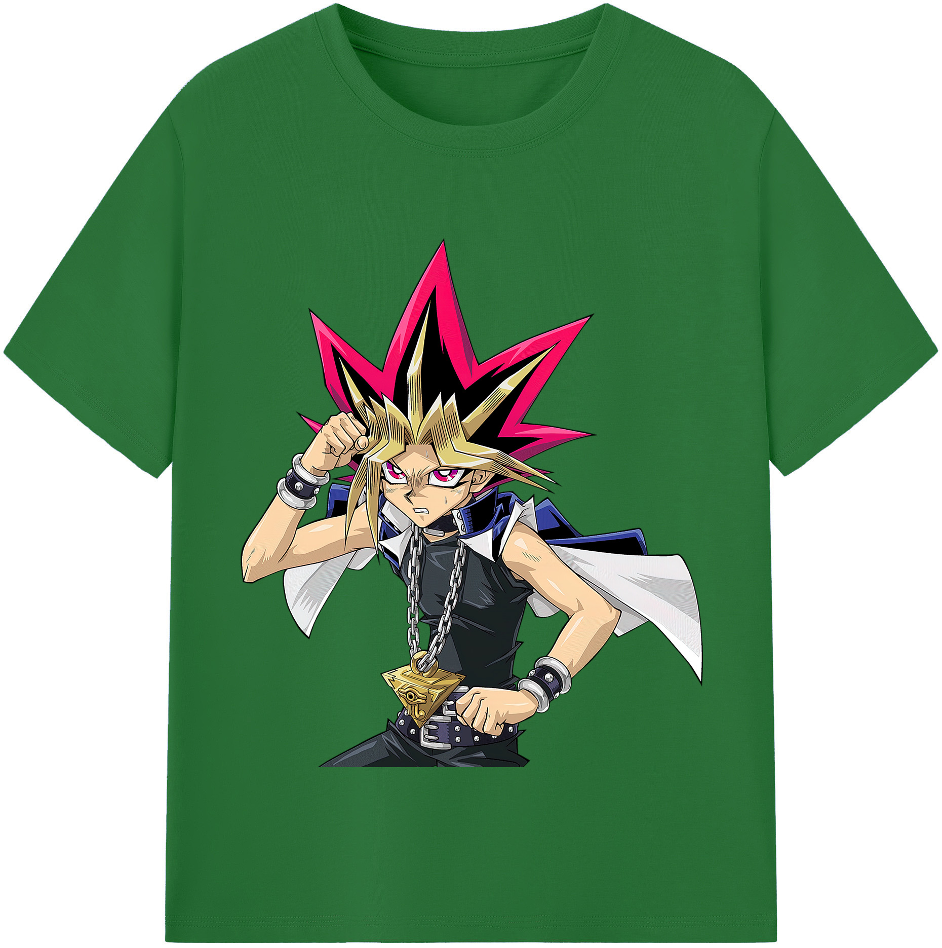 （画像用） 遊☆戯☆王 Yu-Gi-Oh! 綿100％半袖Tシャツ（フロントプリント）