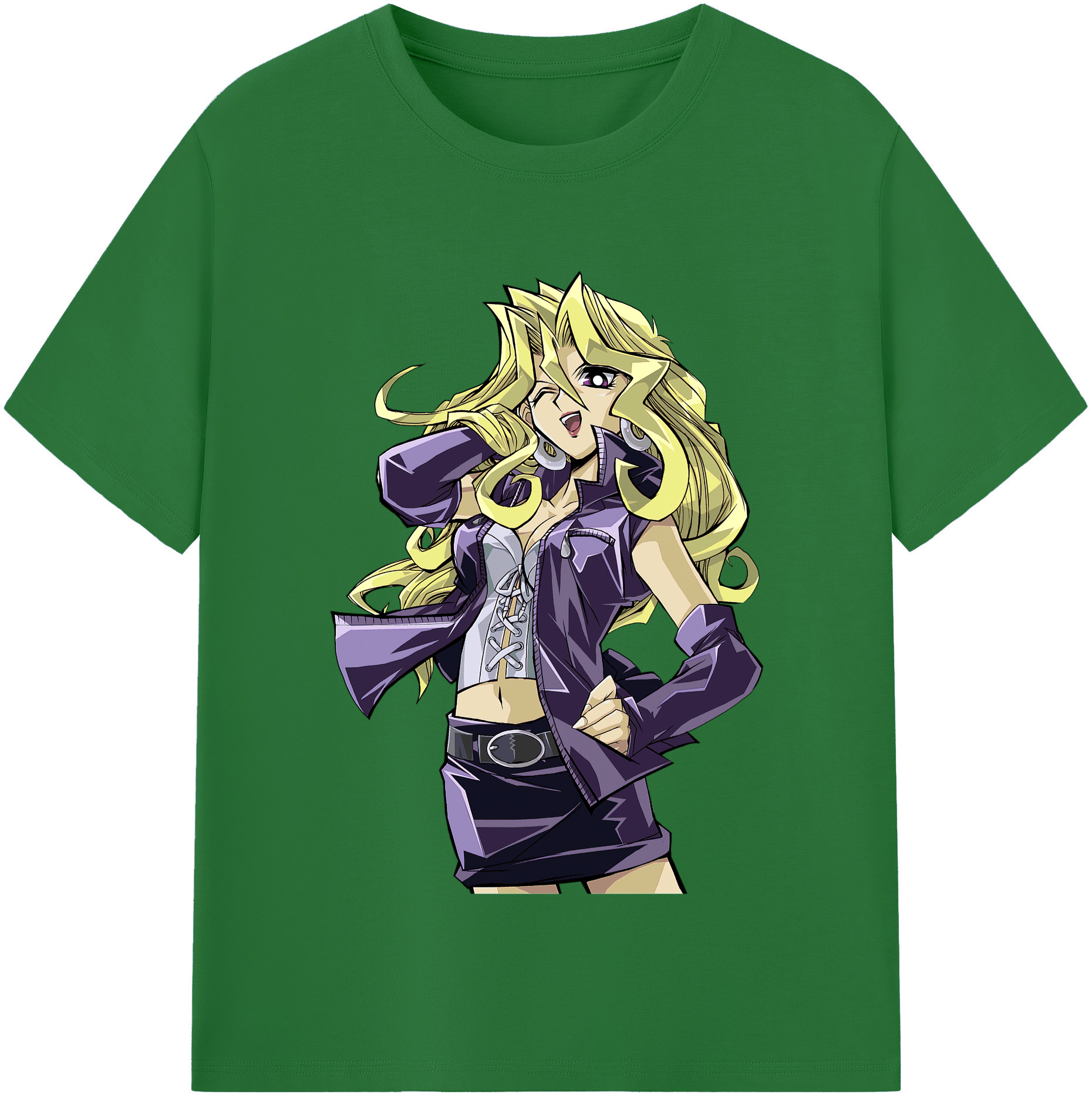 （画像用） 遊☆戯☆王 Yu-Gi-Oh! 綿100％半袖Tシャツ（フロントプリント）