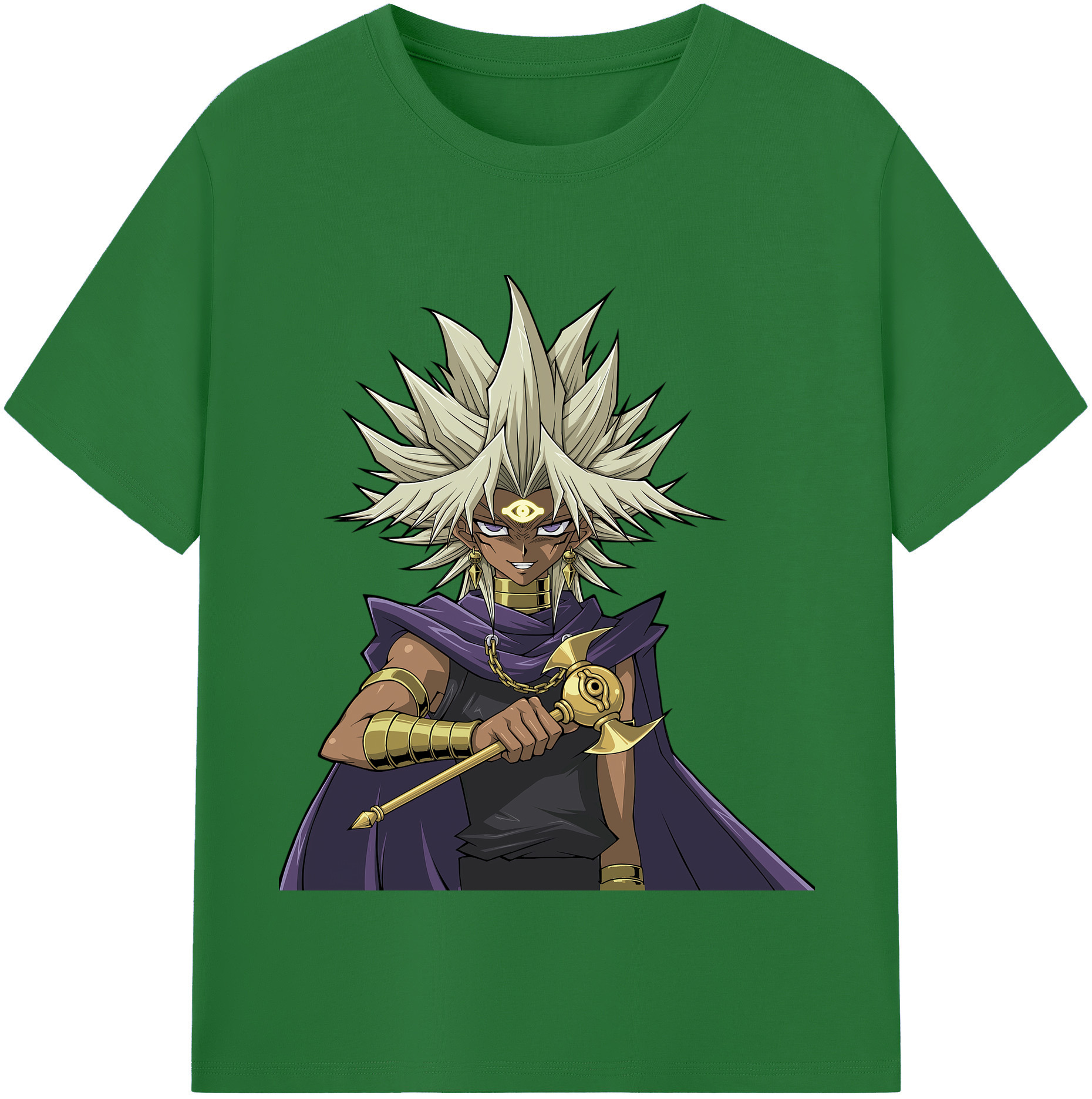 （画像用） 遊☆戯☆王 Yu-Gi-Oh! 綿100％半袖Tシャツ（フロントプリント）
