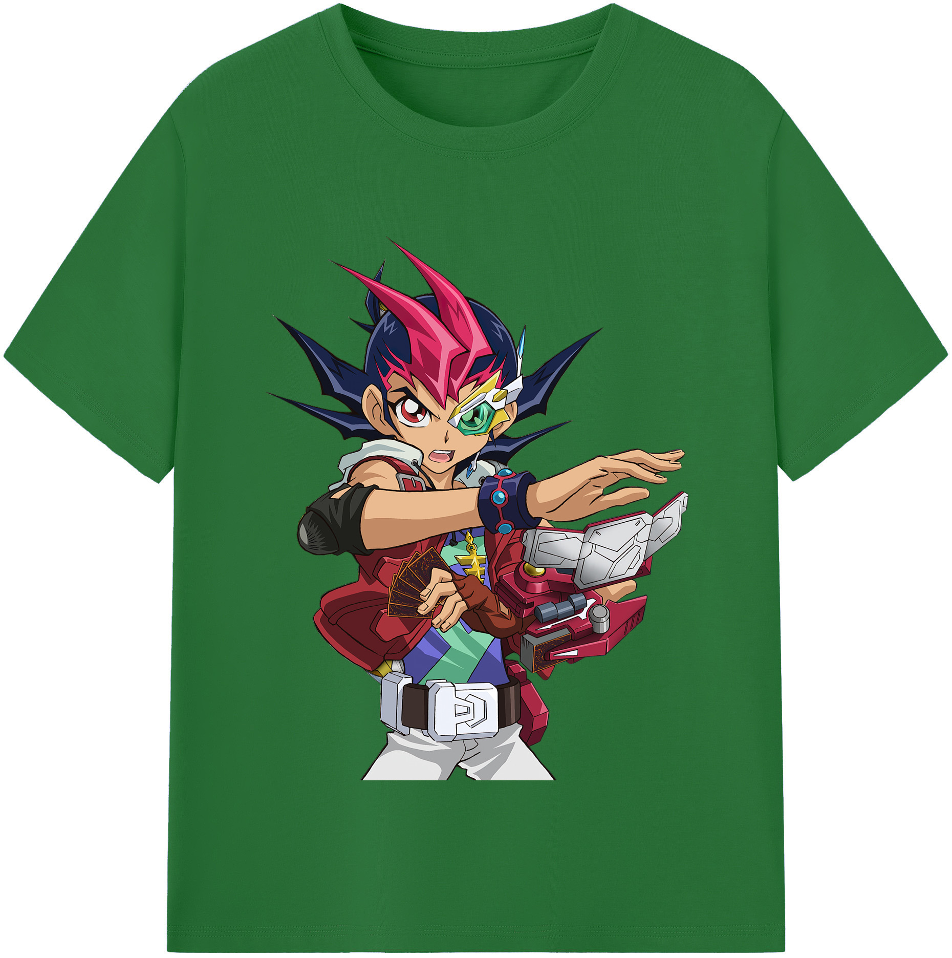 （画像用） 遊☆戯☆王 Yu-Gi-Oh! 綿100％半袖Tシャツ（フロントプリント）