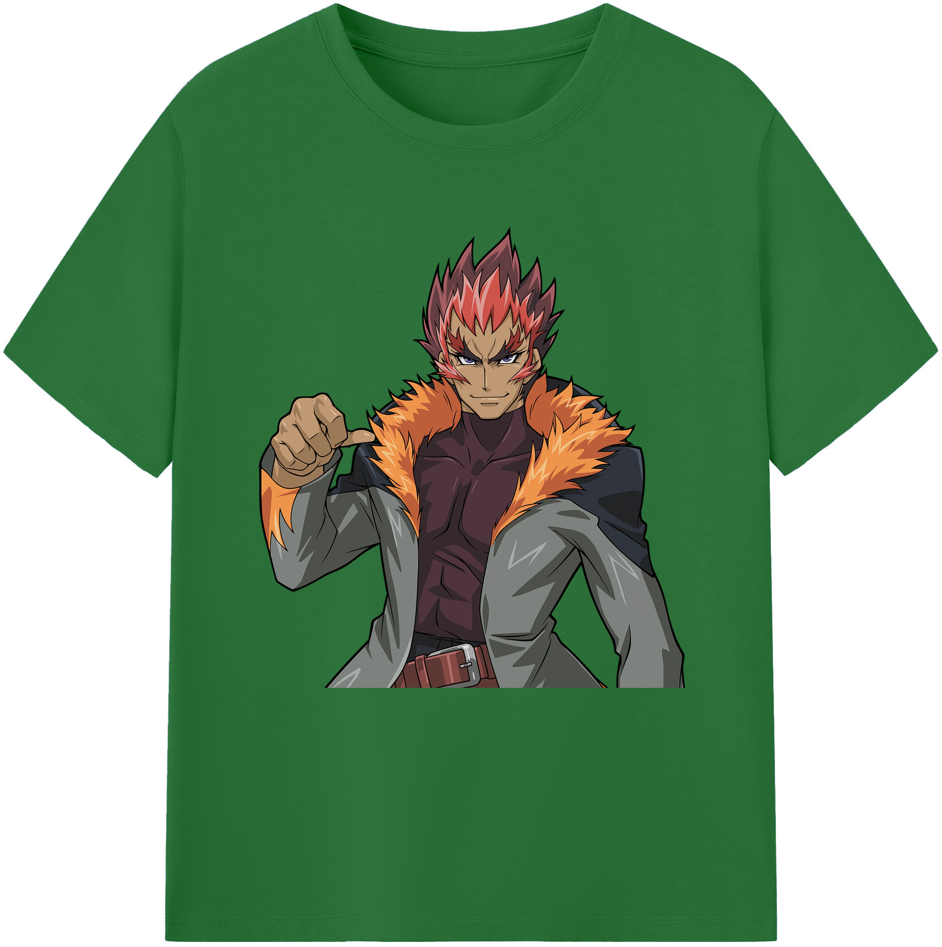 （画像用） 遊☆戯☆王 Yu-Gi-Oh! 綿100％半袖Tシャツ（フロントプリント）