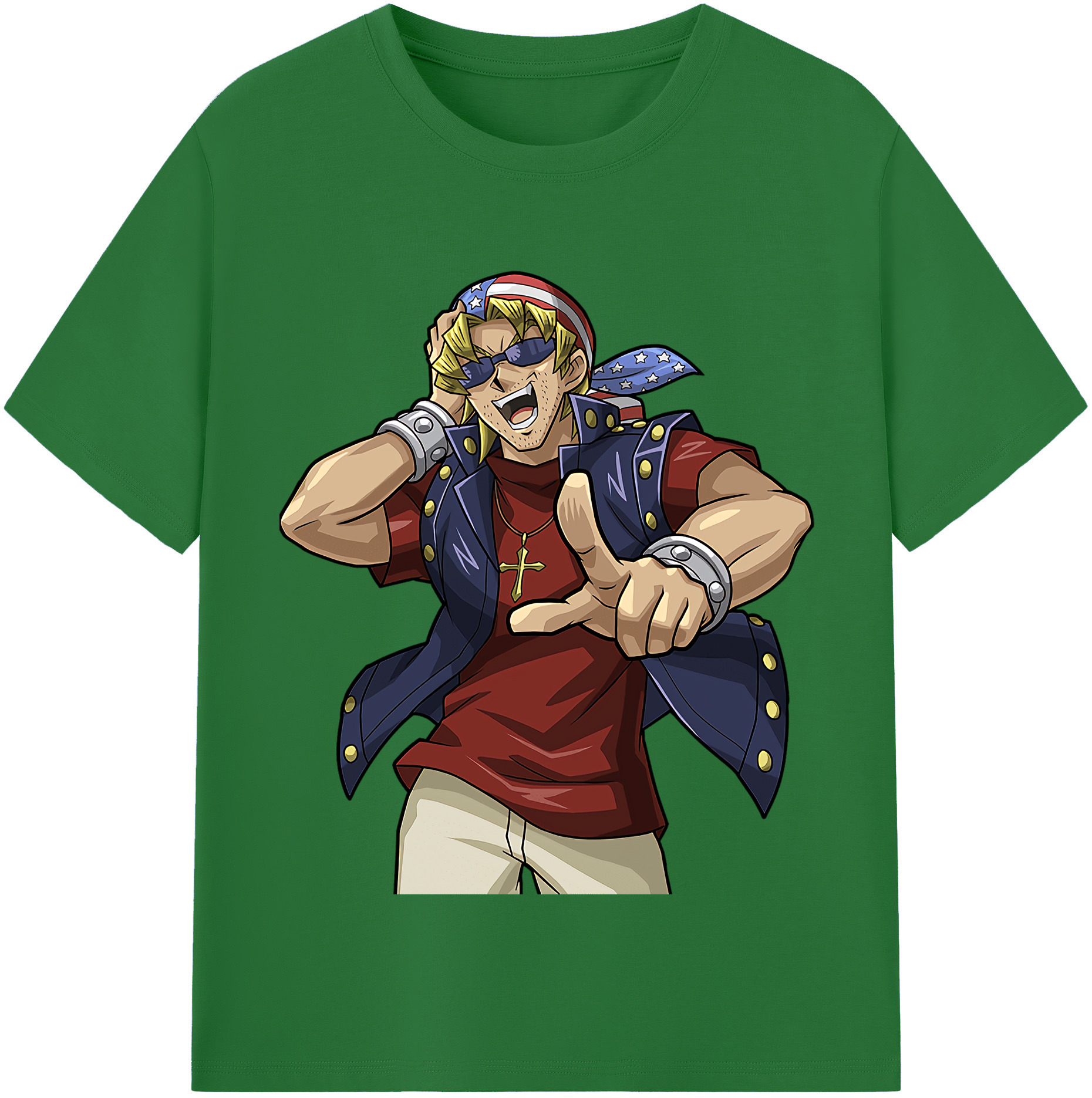 （画像用） 遊☆戯☆王 Yu-Gi-Oh! 綿100％半袖Tシャツ（フロントプリント）