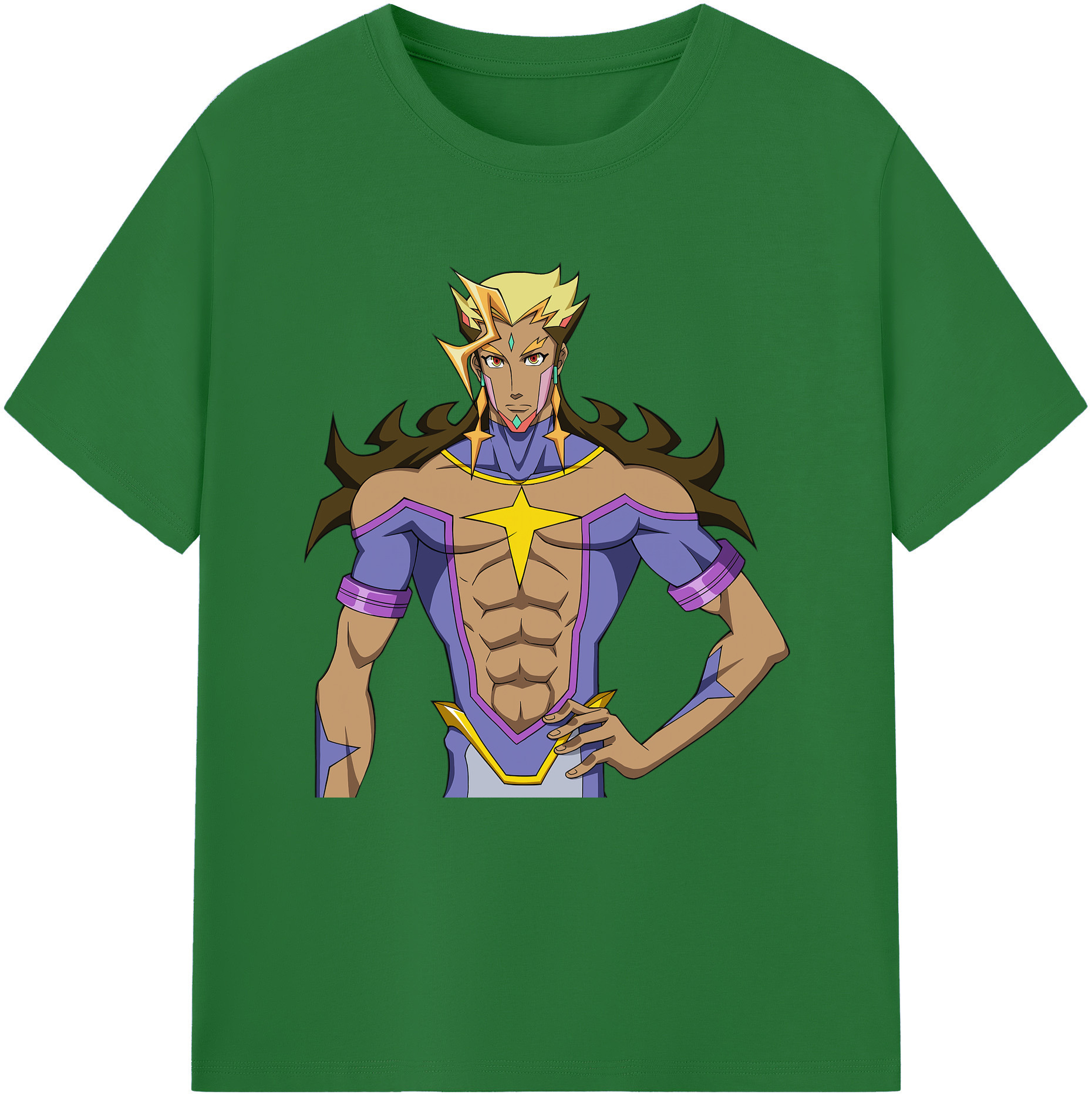 （画像用） 遊☆戯☆王 Yu-Gi-Oh! 綿100％半袖Tシャツ（フロントプリント）