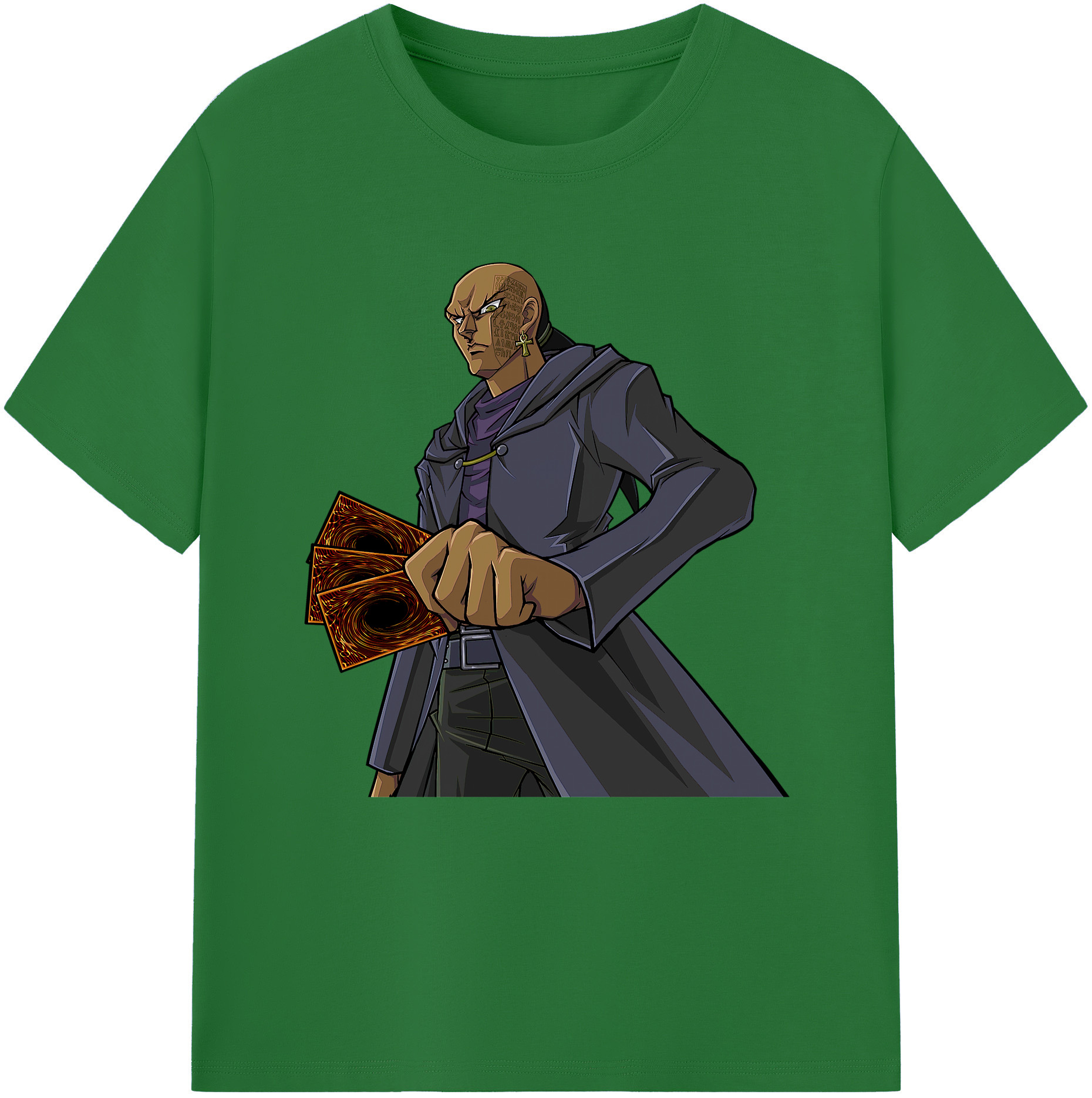 （画像用） 遊☆戯☆王 Yu-Gi-Oh! 綿100％半袖Tシャツ（フロントプリント）