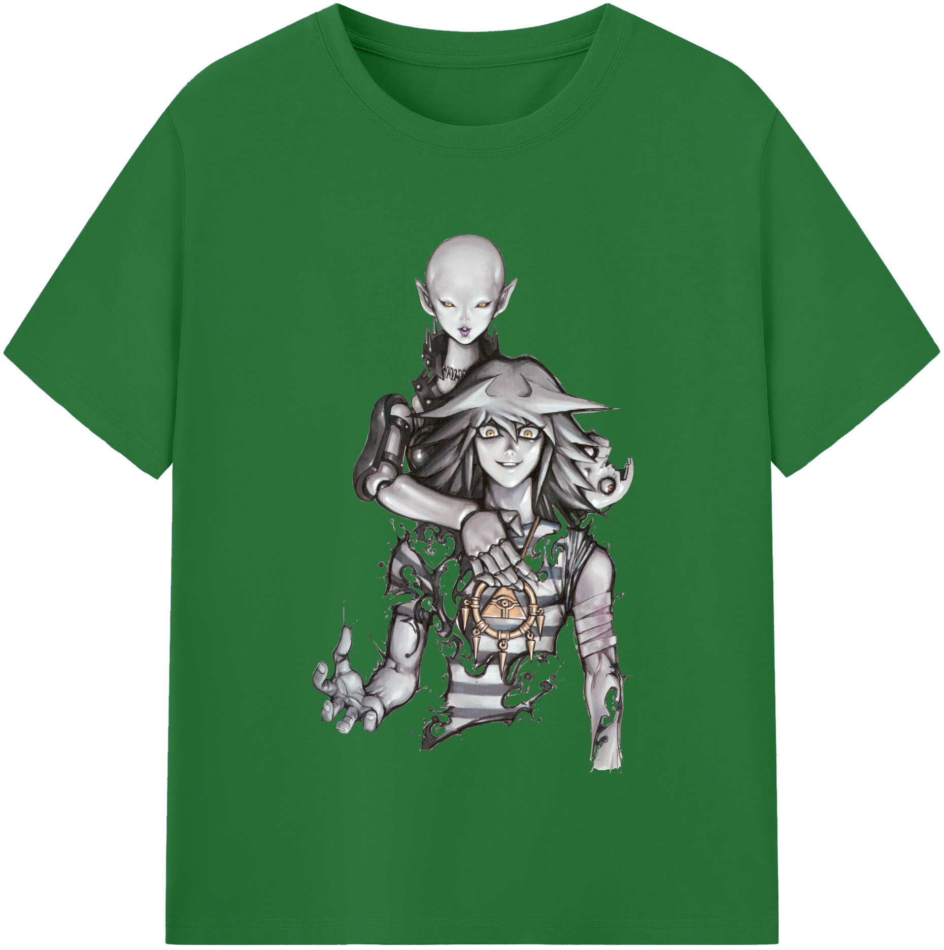 （画像用） 遊☆戯☆王 Yu-Gi-Oh! 綿100％半袖Tシャツ（フロントプリント）