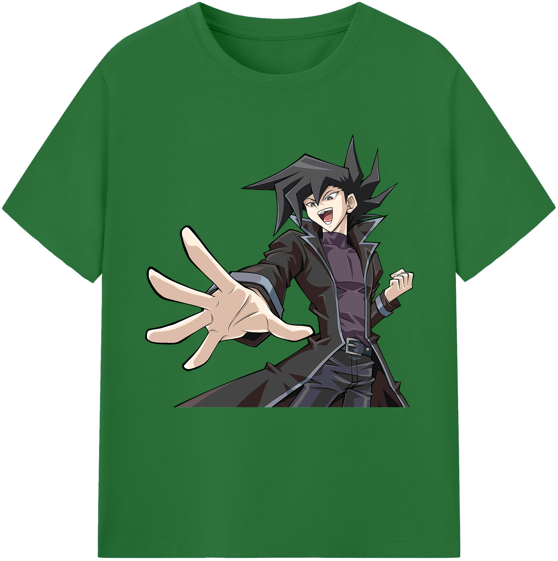 （画像用） 遊☆戯☆王 Yu-Gi-Oh! 綿100％半袖Tシャツ（フロントプリント）