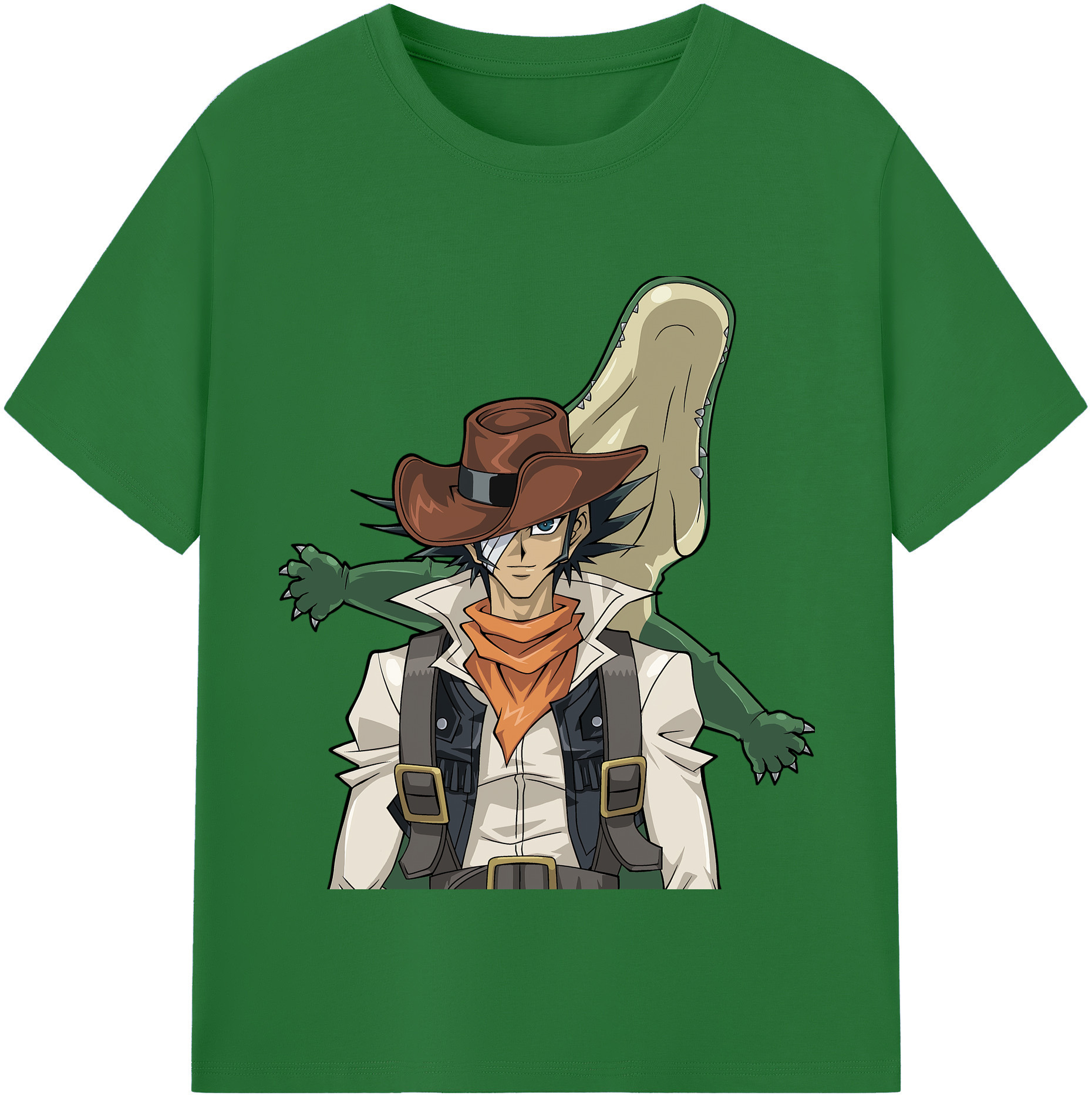 （画像用） 遊☆戯☆王 Yu-Gi-Oh! 綿100％半袖Tシャツ（フロントプリント）