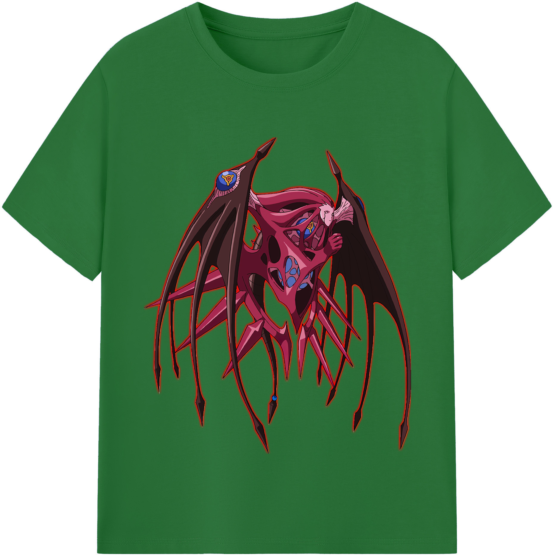 （画像用） 遊☆戯☆王 Yu-Gi-Oh! 綿100％半袖Tシャツ（フロントプリント）