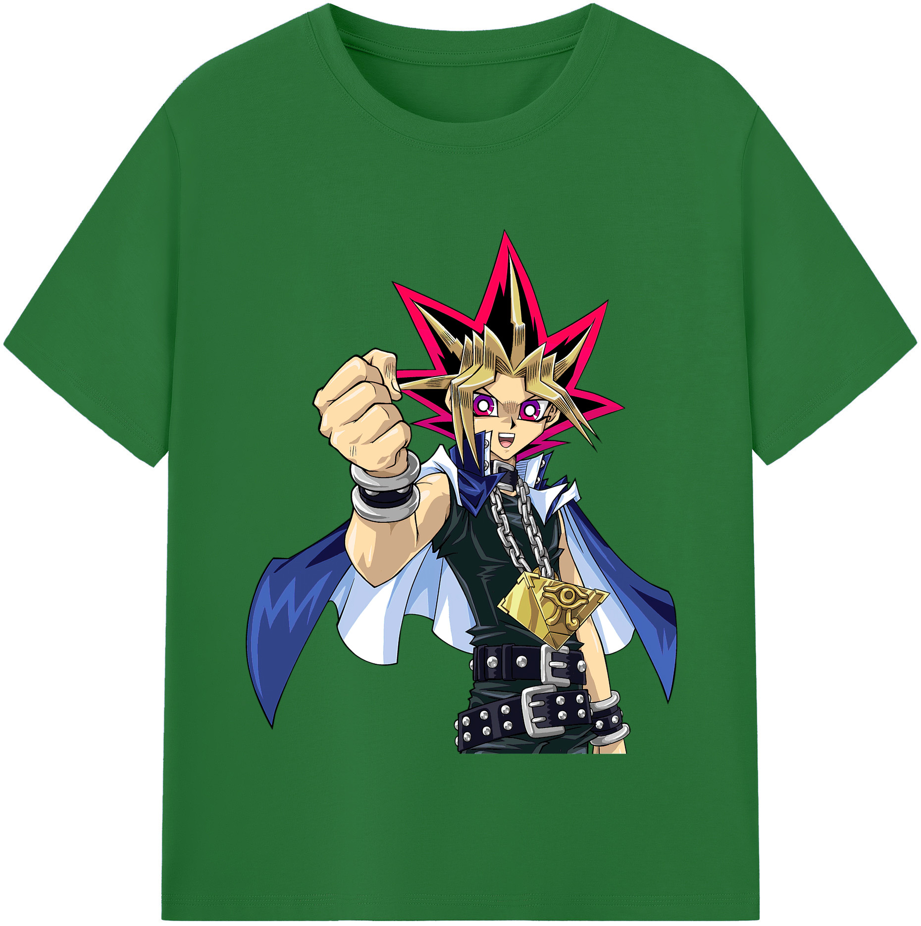 （画像用） 遊☆戯☆王 Yu-Gi-Oh! 綿100％半袖Tシャツ（フロントプリント）