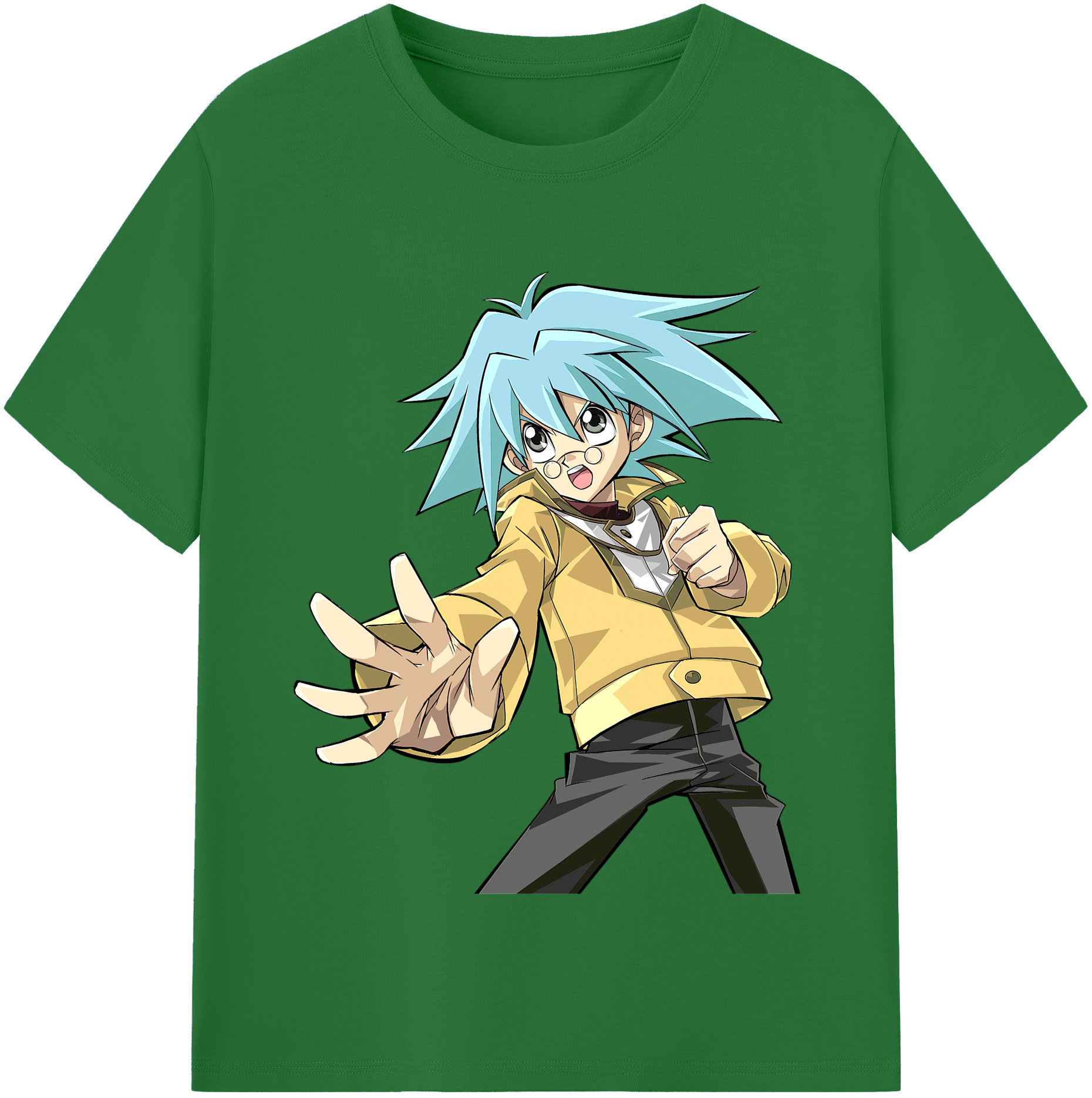 （画像用） 遊☆戯☆王 Yu-Gi-Oh! 綿100％半袖Tシャツ（フロントプリント）
