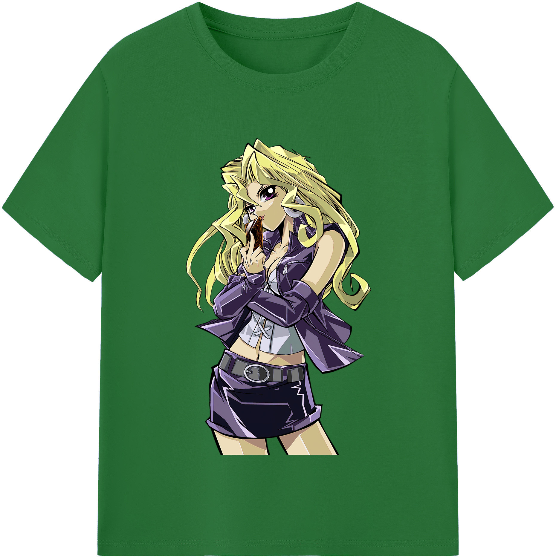 （画像用） 遊☆戯☆王 Yu-Gi-Oh! 綿100％半袖Tシャツ（フロントプリント）
