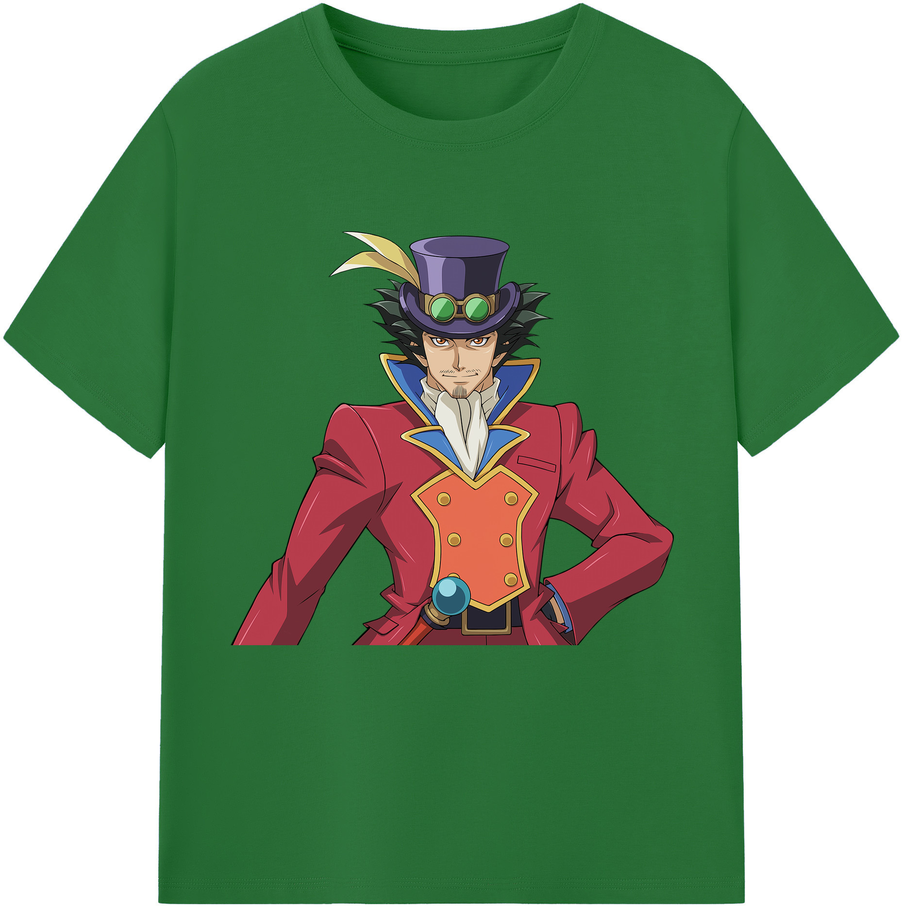 （画像用） 遊☆戯☆王 Yu-Gi-Oh! 綿100％半袖Tシャツ（フロントプリント）