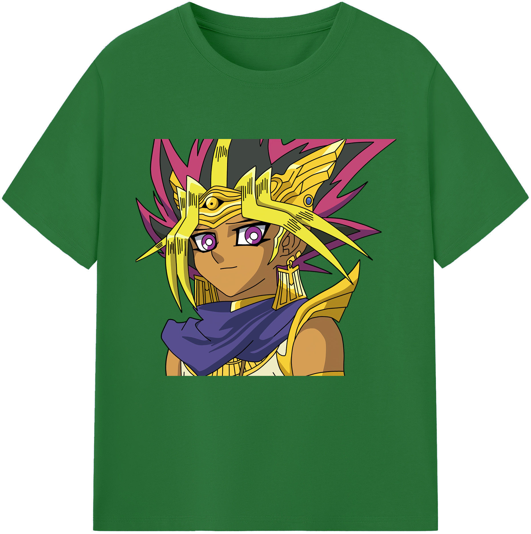 （画像用） 遊☆戯☆王 Yu-Gi-Oh! 綿100％半袖Tシャツ（フロントプリント）