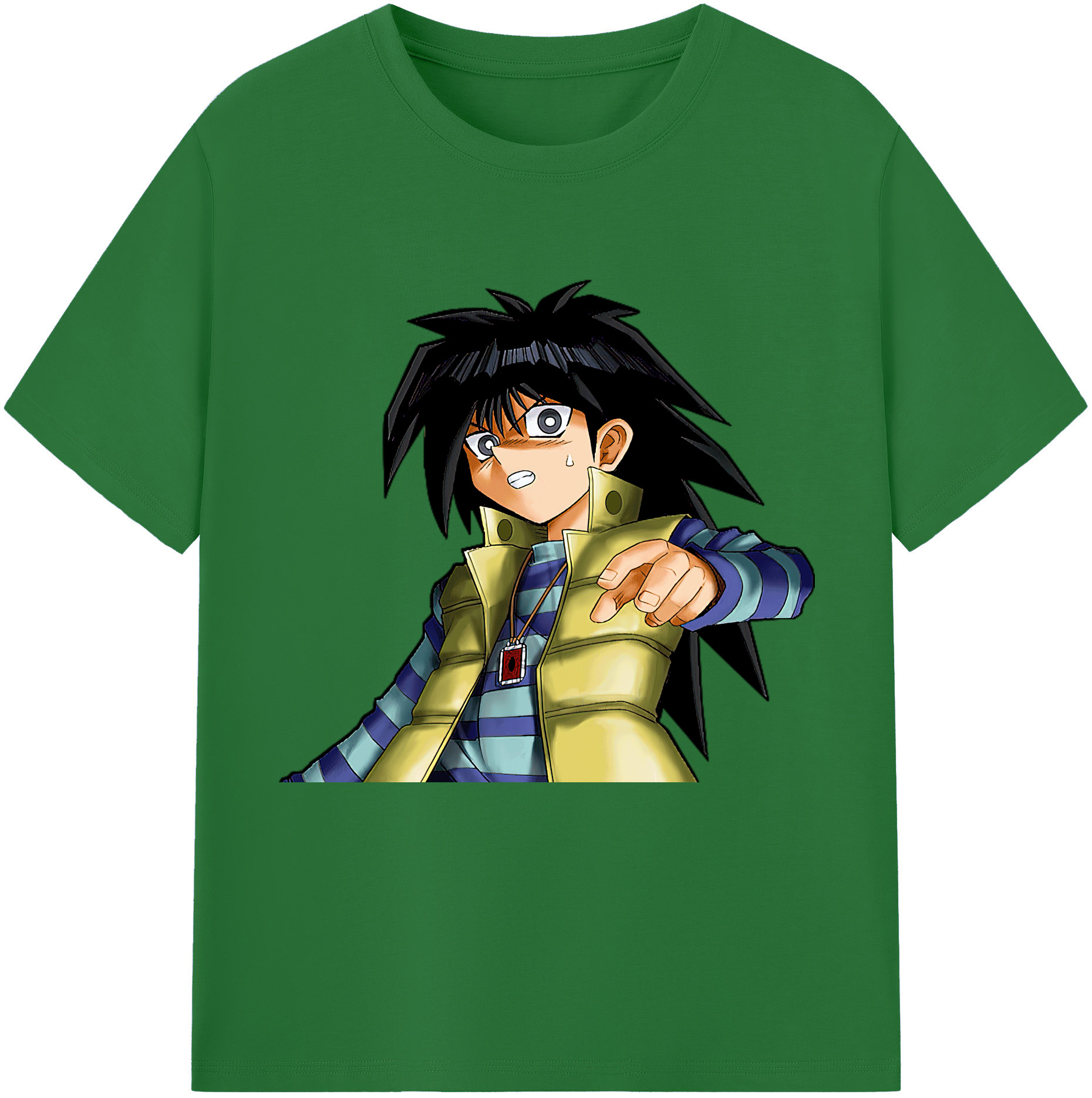 （画像用） 遊☆戯☆王 Yu-Gi-Oh! 綿100％半袖Tシャツ（フロントプリント）