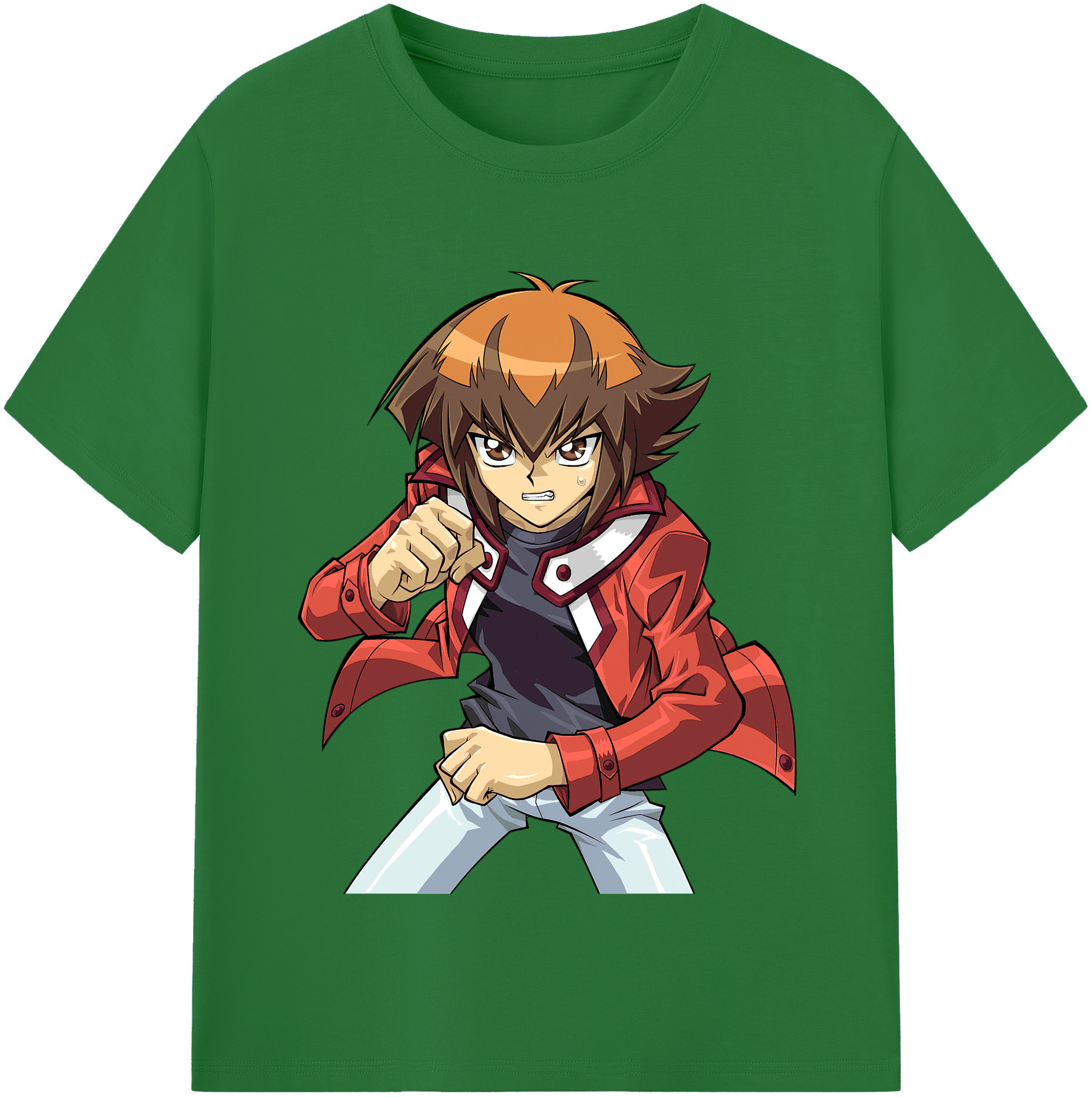 （画像用） 遊☆戯☆王 Yu-Gi-Oh! 綿100％半袖Tシャツ（フロントプリント）