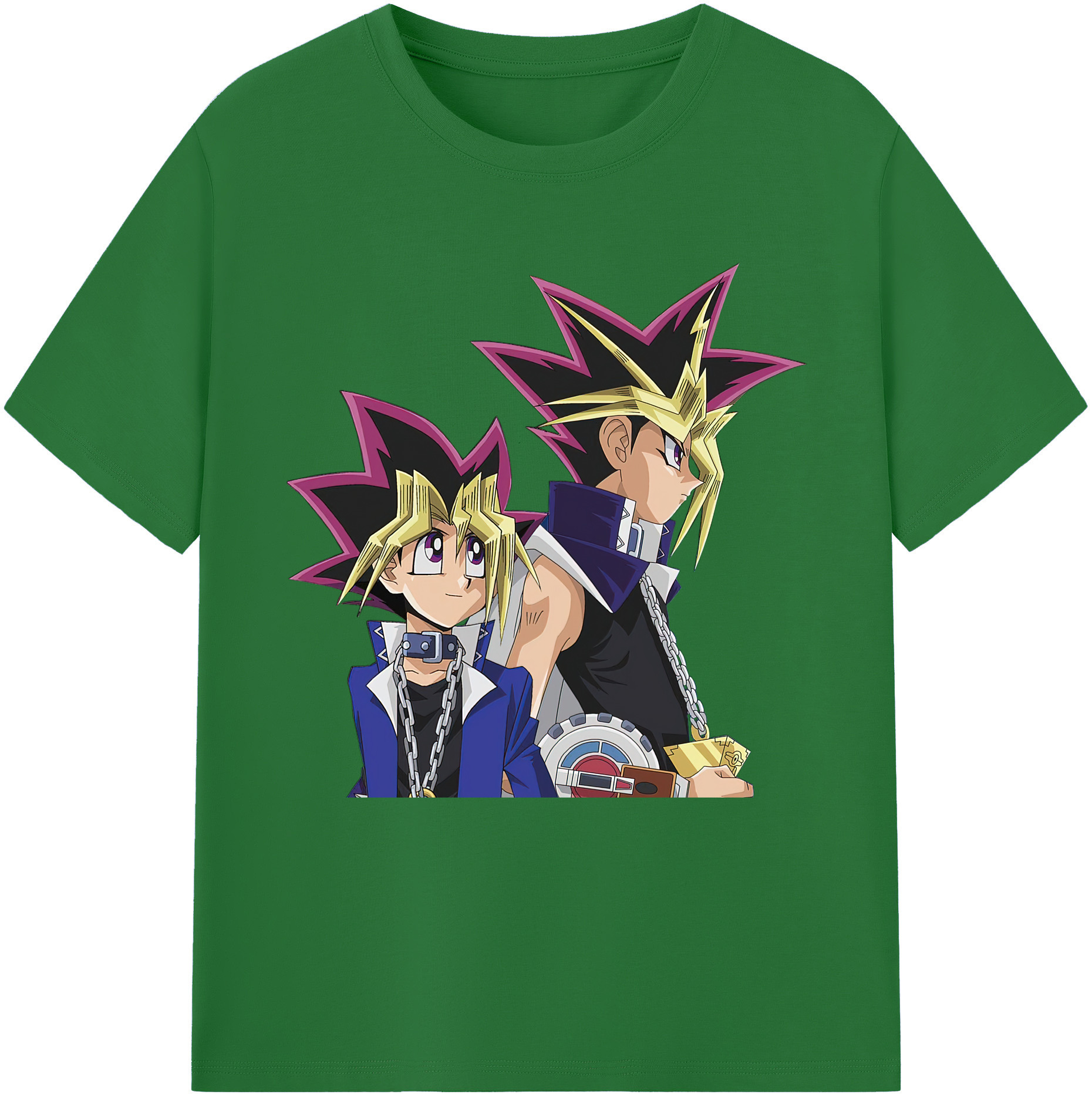 （画像用） 遊☆戯☆王 Yu-Gi-Oh! 綿100％半袖Tシャツ（フロントプリント）