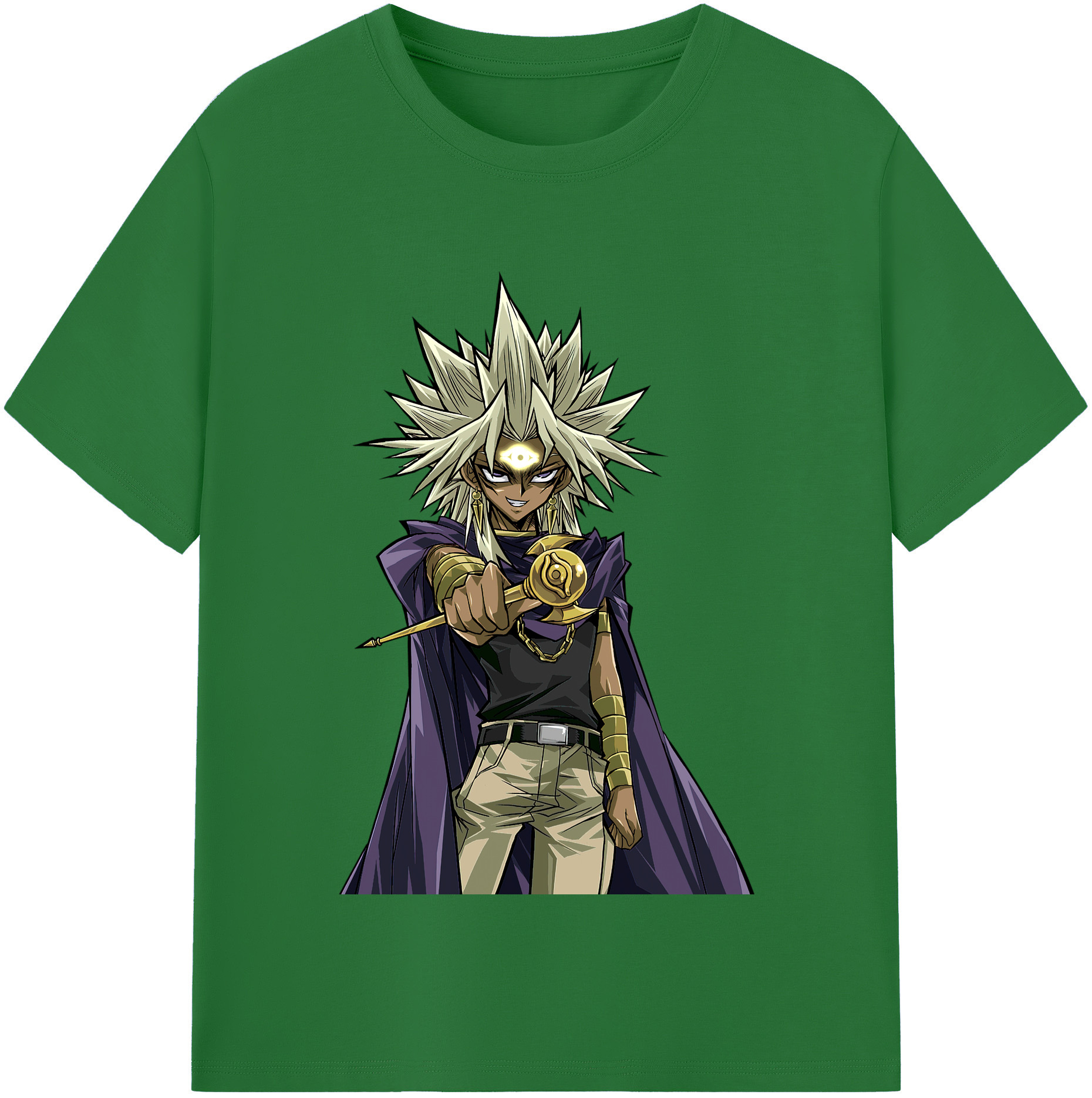 （画像用） 遊☆戯☆王 Yu-Gi-Oh! 綿100％半袖Tシャツ（フロントプリント）