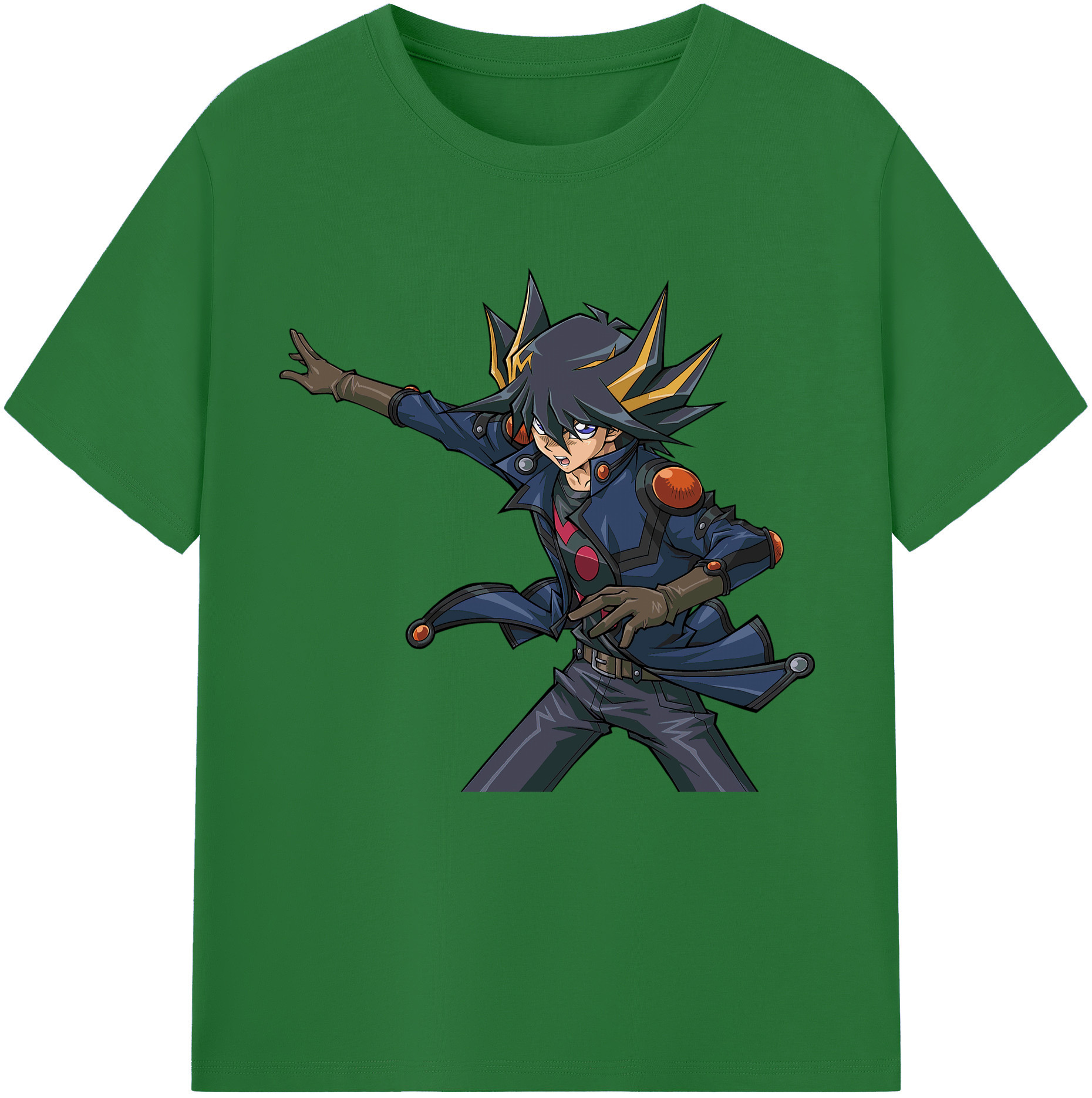 （画像用） 遊☆戯☆王 Yu-Gi-Oh! 綿100％半袖Tシャツ（フロントプリント）