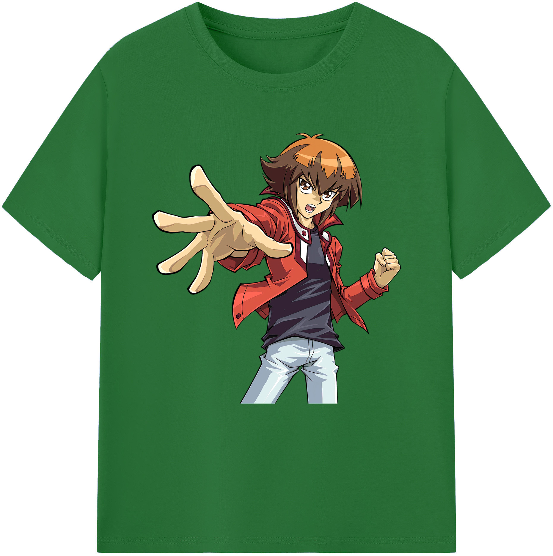 （画像用） 遊☆戯☆王 Yu-Gi-Oh! 綿100％半袖Tシャツ（フロントプリント）