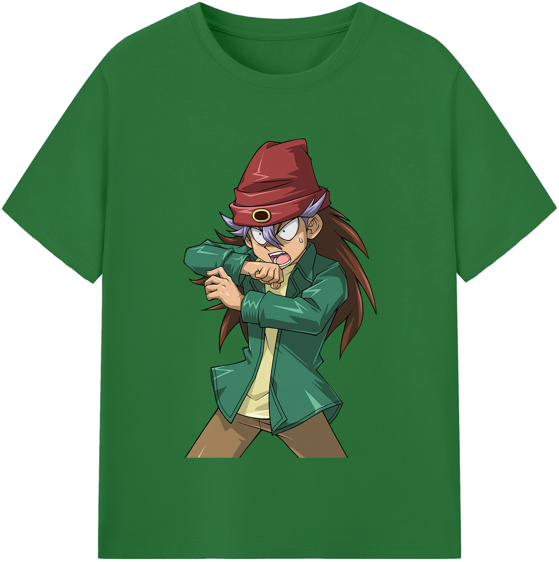 （画像用） 遊☆戯☆王 Yu-Gi-Oh! 綿100％半袖Tシャツ（フロントプリント）