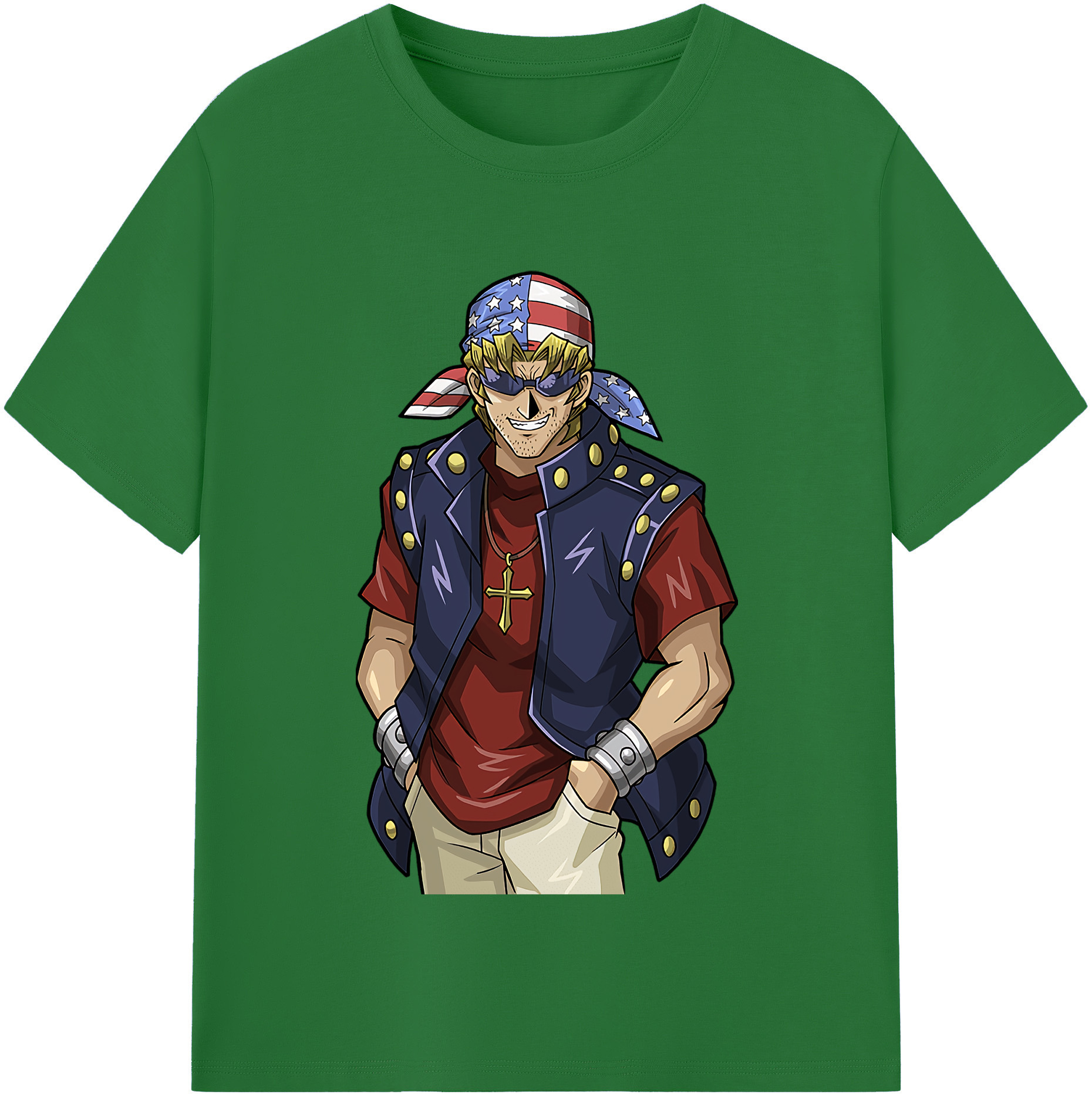 （画像用） 遊☆戯☆王 Yu-Gi-Oh! 綿100％半袖Tシャツ（フロントプリント）