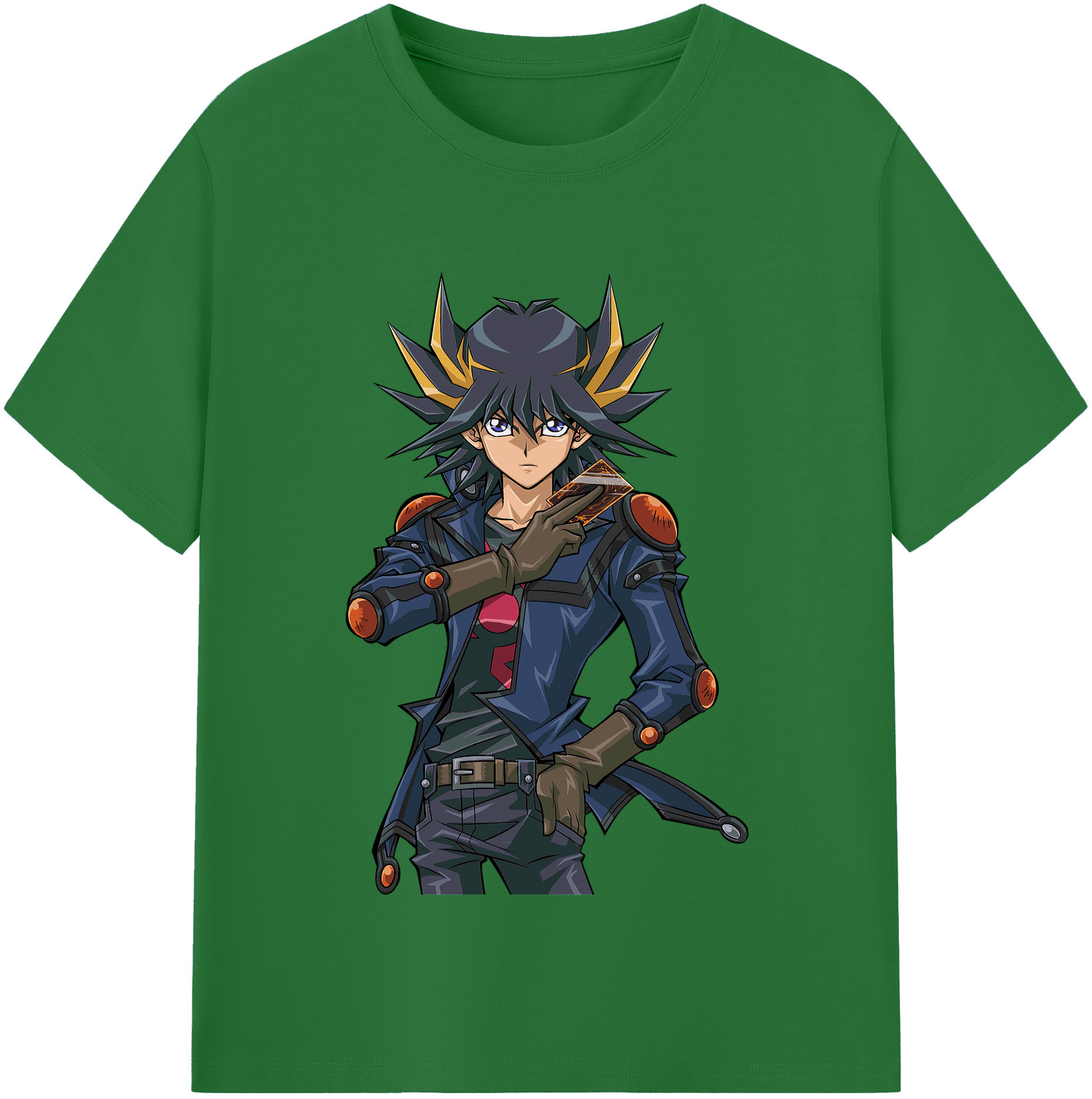 （画像用） 遊☆戯☆王 Yu-Gi-Oh! 綿100％半袖Tシャツ（フロントプリント）