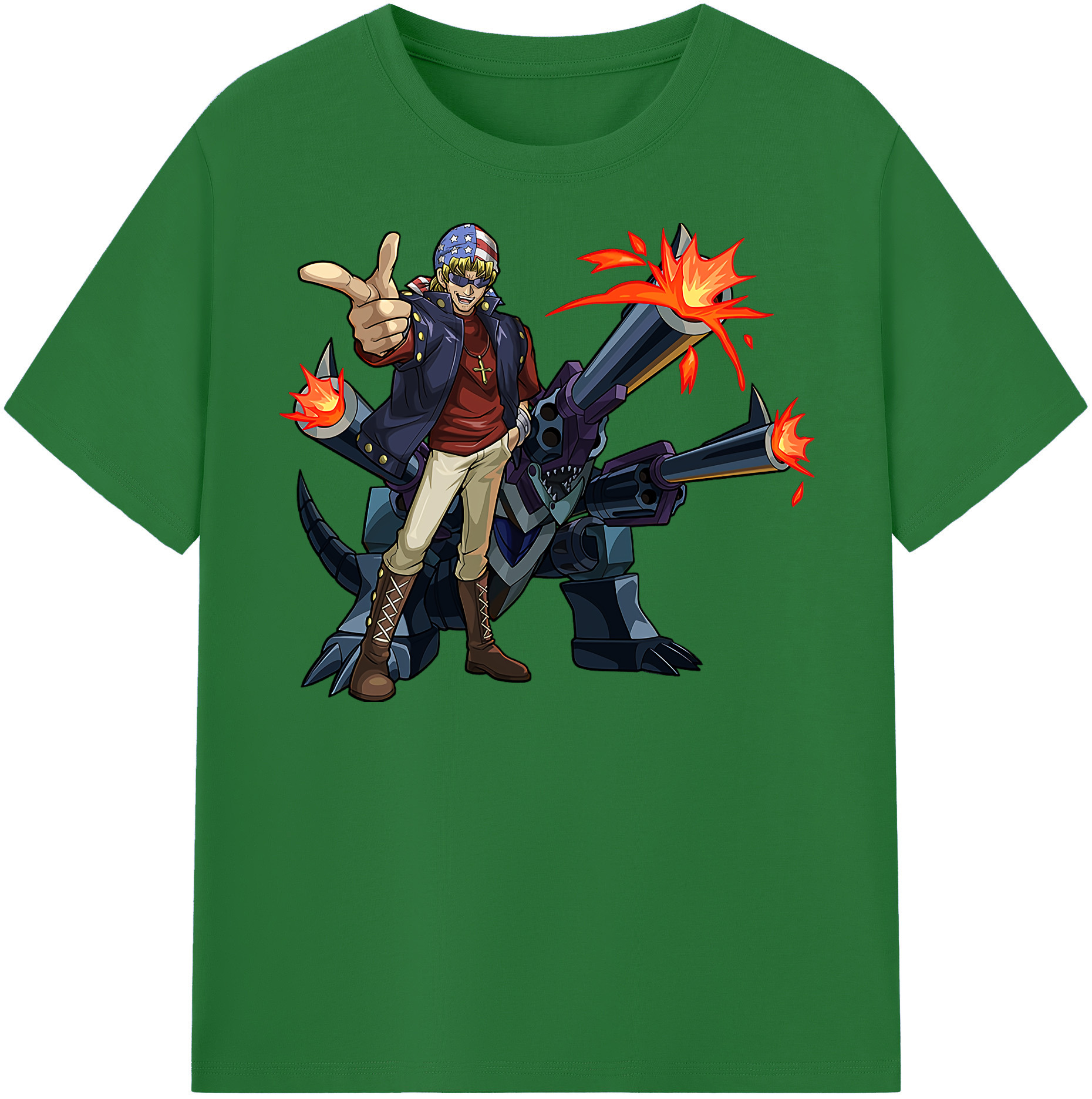 （画像用） 遊☆戯☆王 Yu-Gi-Oh! 綿100％半袖Tシャツ（フロントプリント）