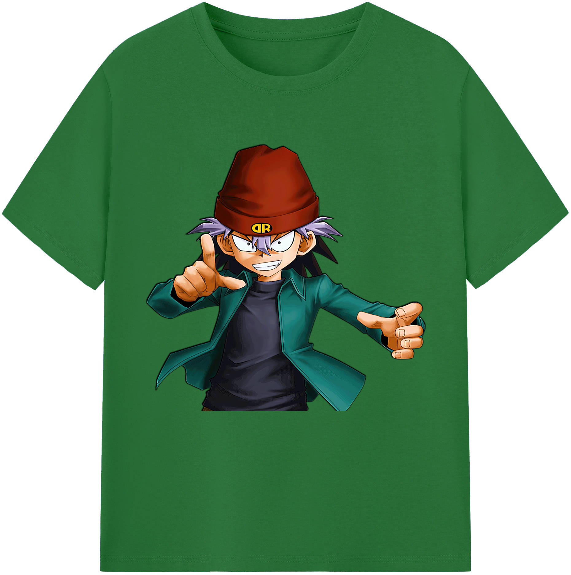 （画像用） 遊☆戯☆王 Yu-Gi-Oh! 綿100％半袖Tシャツ（フロントプリント）