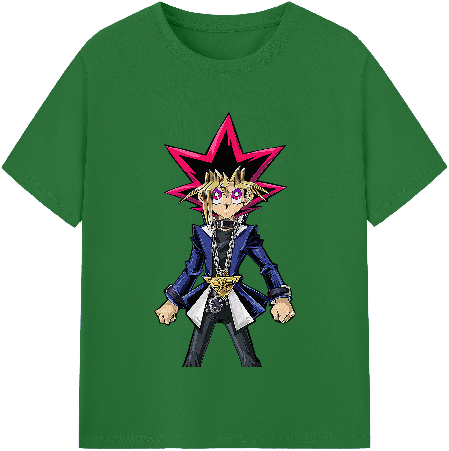 （画像用） 遊☆戯☆王 Yu-Gi-Oh! 綿100％半袖Tシャツ（フロントプリント）