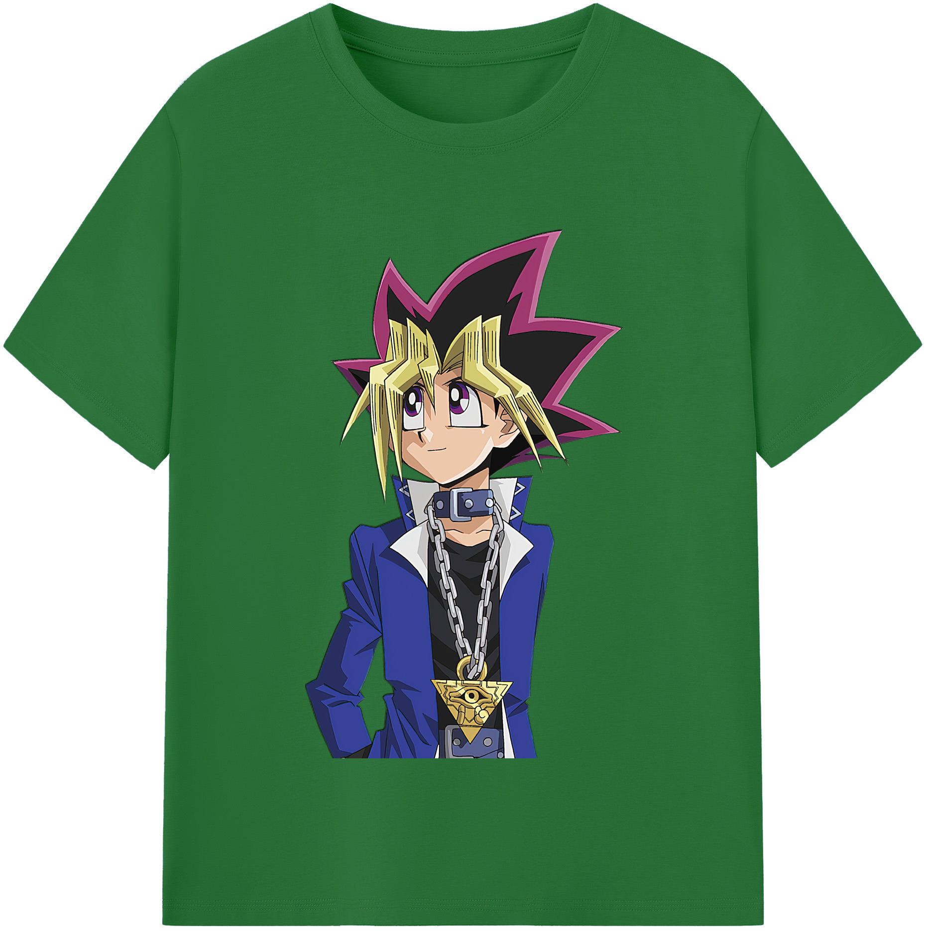 （画像用） 遊☆戯☆王 Yu-Gi-Oh! 綿100％半袖Tシャツ（フロントプリント）