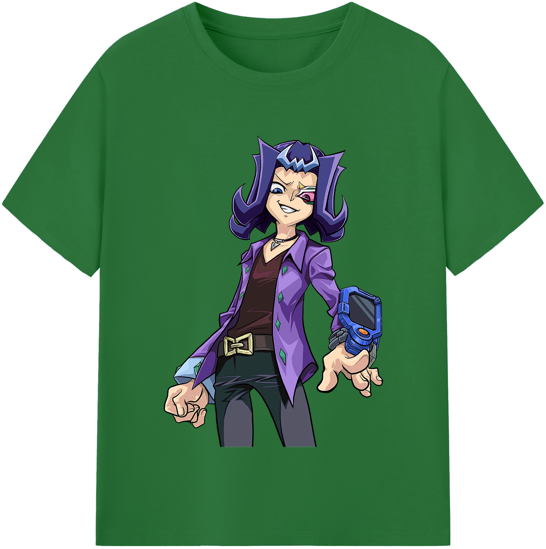 （画像用） 遊☆戯☆王 Yu-Gi-Oh! 綿100％半袖Tシャツ（フロントプリント）
