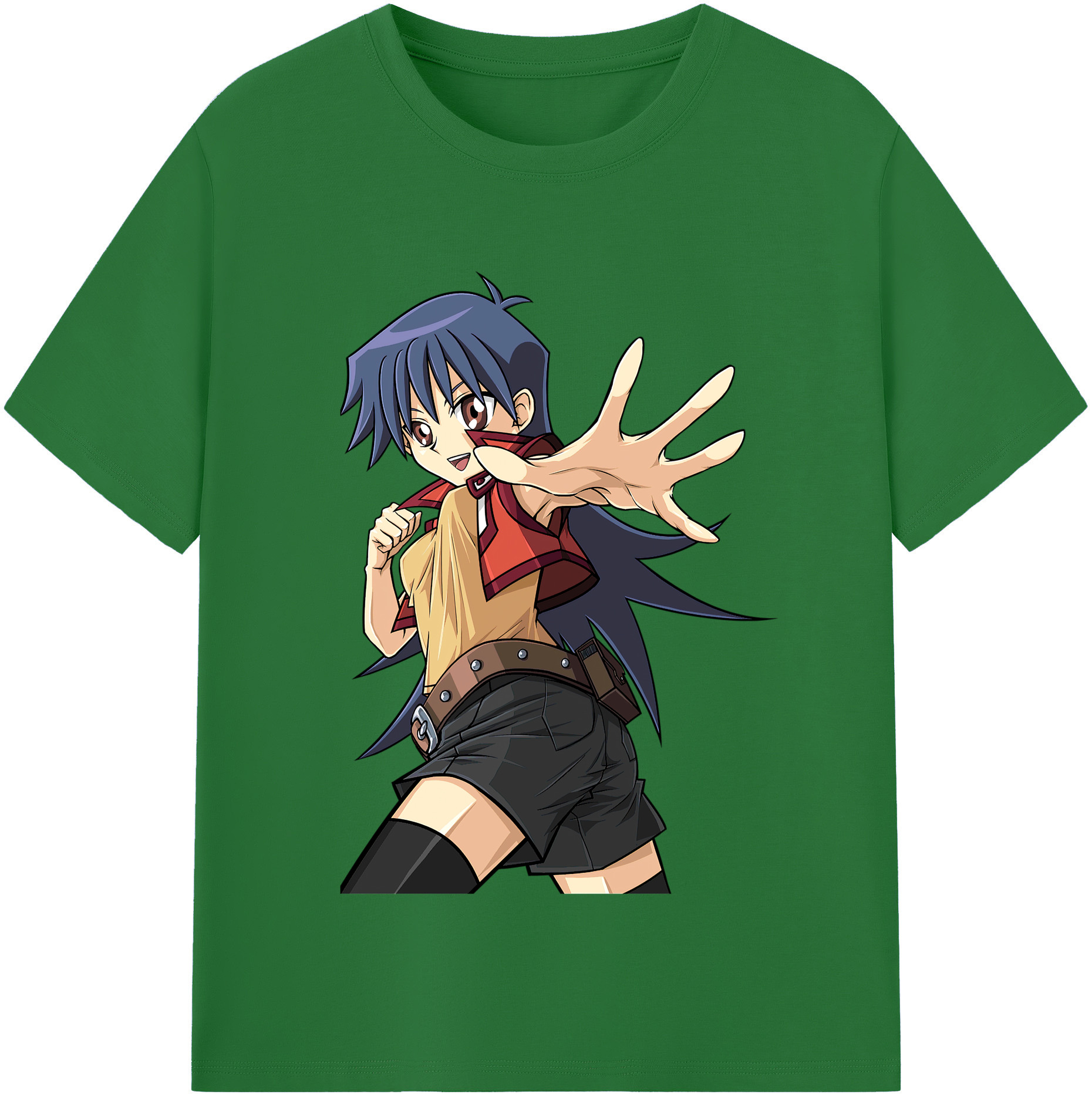 （画像用） 遊☆戯☆王 Yu-Gi-Oh! 綿100％半袖Tシャツ（フロントプリント）